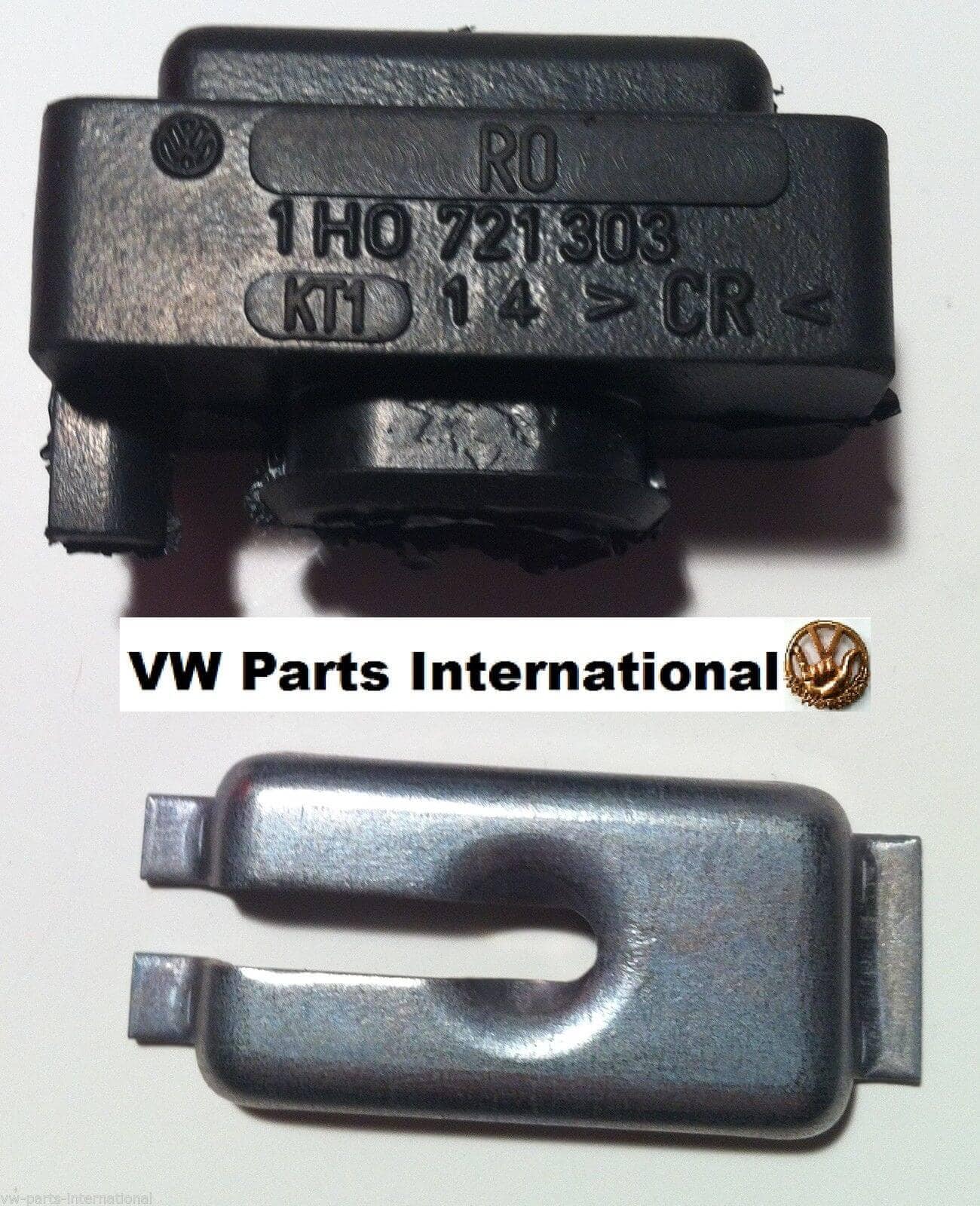 VW Golf Clutch Cable Rubber Retainer + Metal Retainer 1H0 721 303