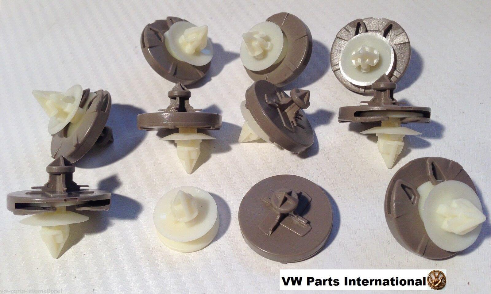 x10 VW Golf MK2 MK3 Door Card Fixing Clip Nut 8v 16v GTI VR6 G60 Rallye