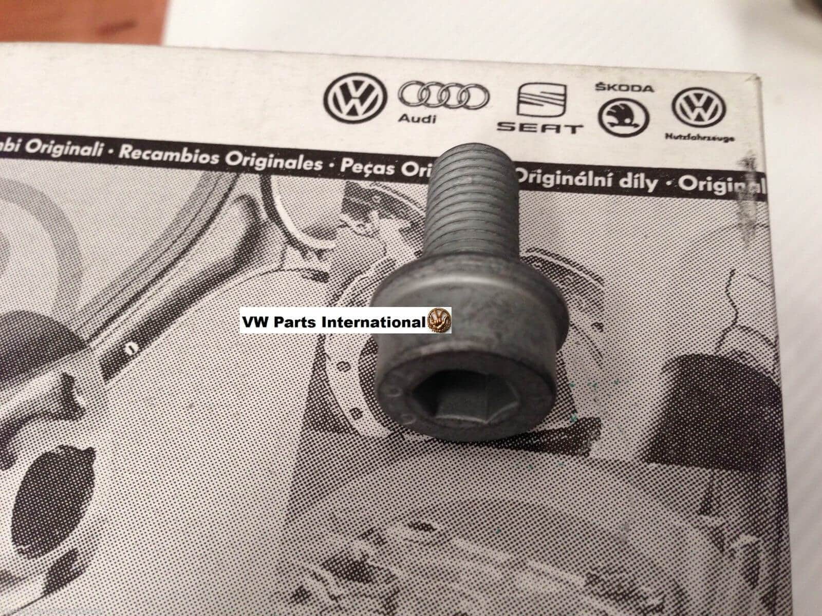 Audi A4 A6 S4 S6 RS4 RS6 Rear Brake Caliper Carrier Bolt X1 Genuine New