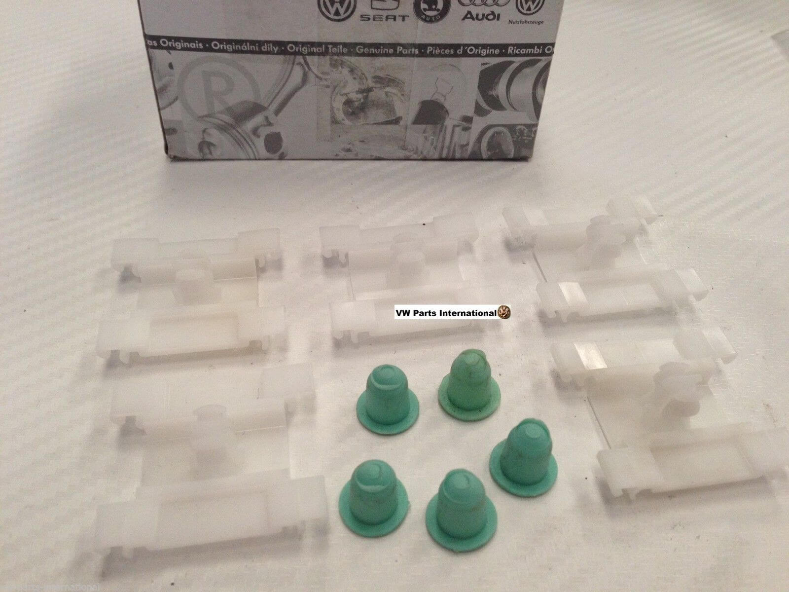VW Golf MK3 GTI VR6 Rub Strip Clips Door Moulding Clip 5X Genuine New OEM VW Parts VW Parts