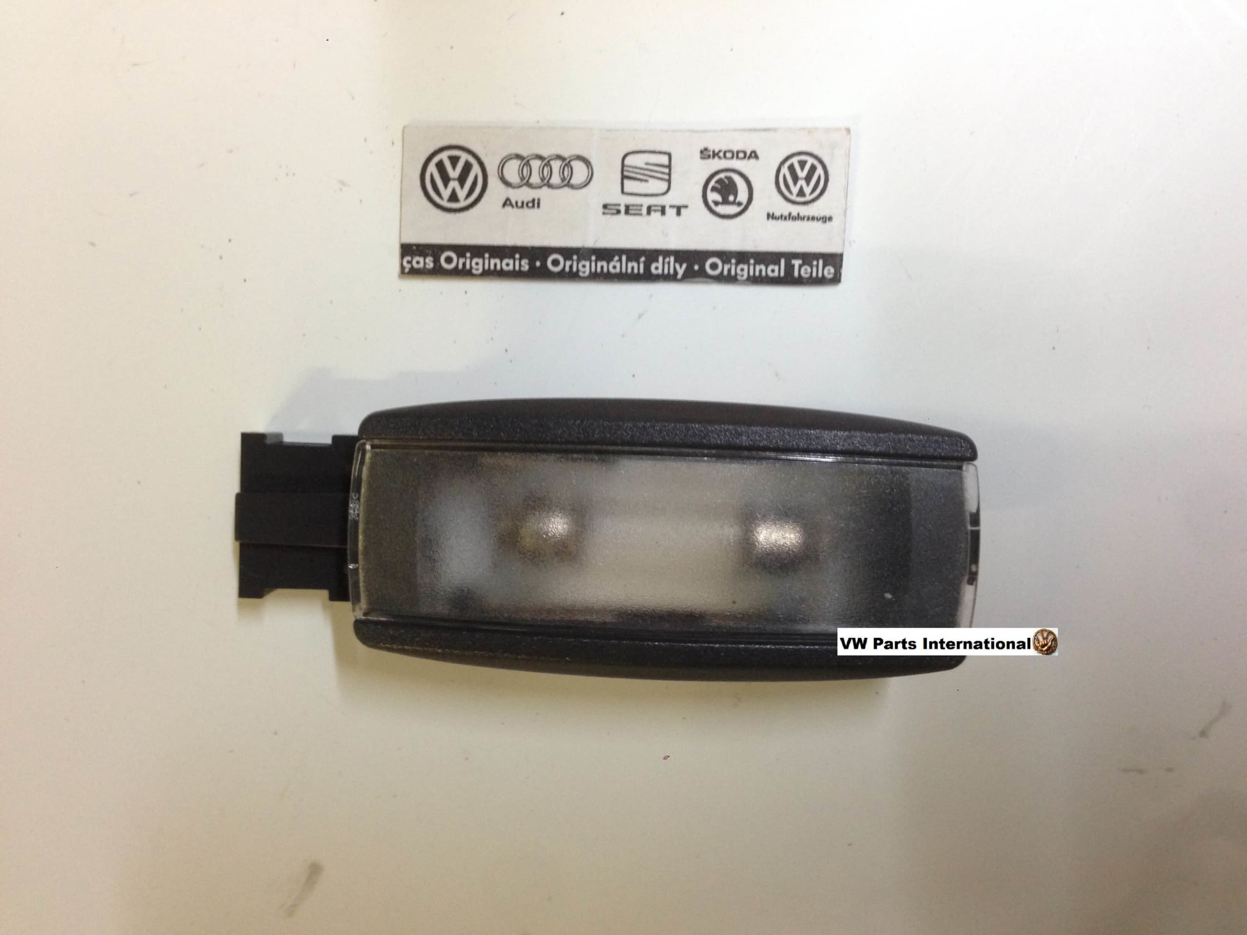 VW Golf MK4 GTI R32 Black Sunvisor Vanity Light Genuine New OEM VW Part