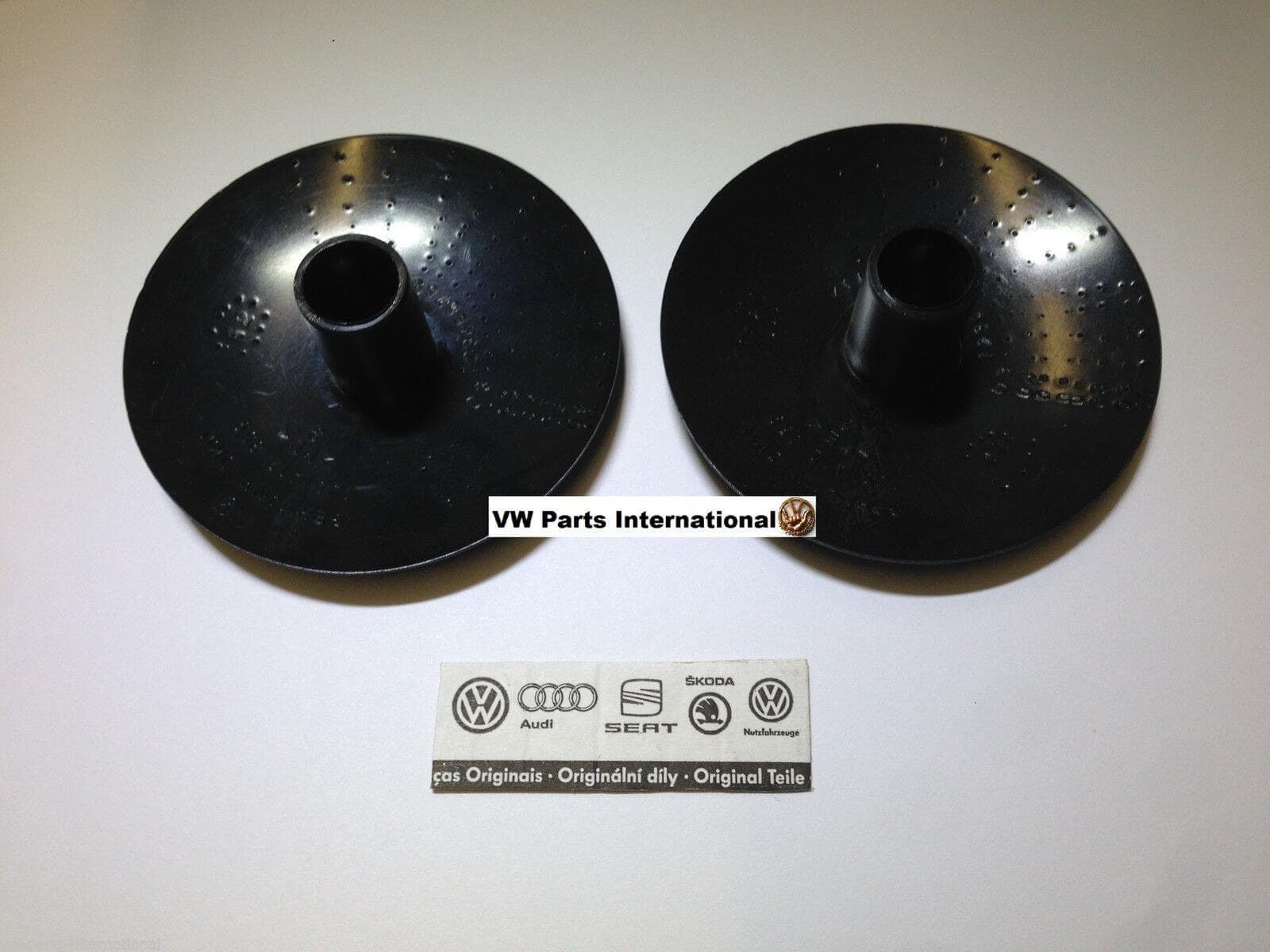 VW Golf MK5 GTI R32 Turret Caps Top Mount Covers 2x Genuine OEM VW Parts Brand New VW Parts