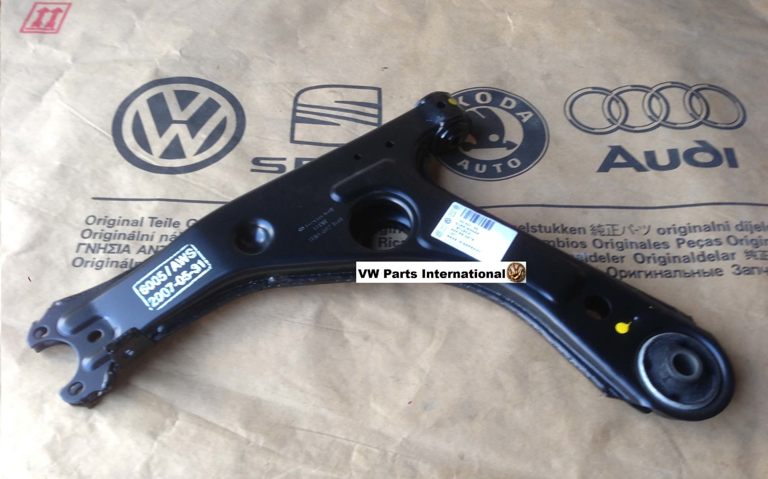 VW Golf MK3 VR6 GTI OS Right Wishbone Control Arm Genuine New NOS OEM