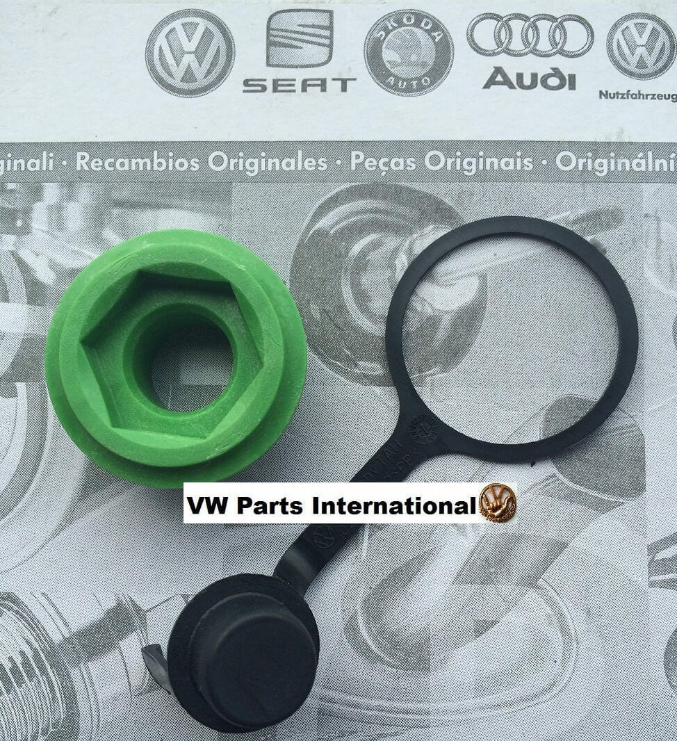 VW Golf MK2 MK3 MK4 Caddy Corrado Bora Gearbox Sealing Plug / Inspection Cap Genuine New VW OEM