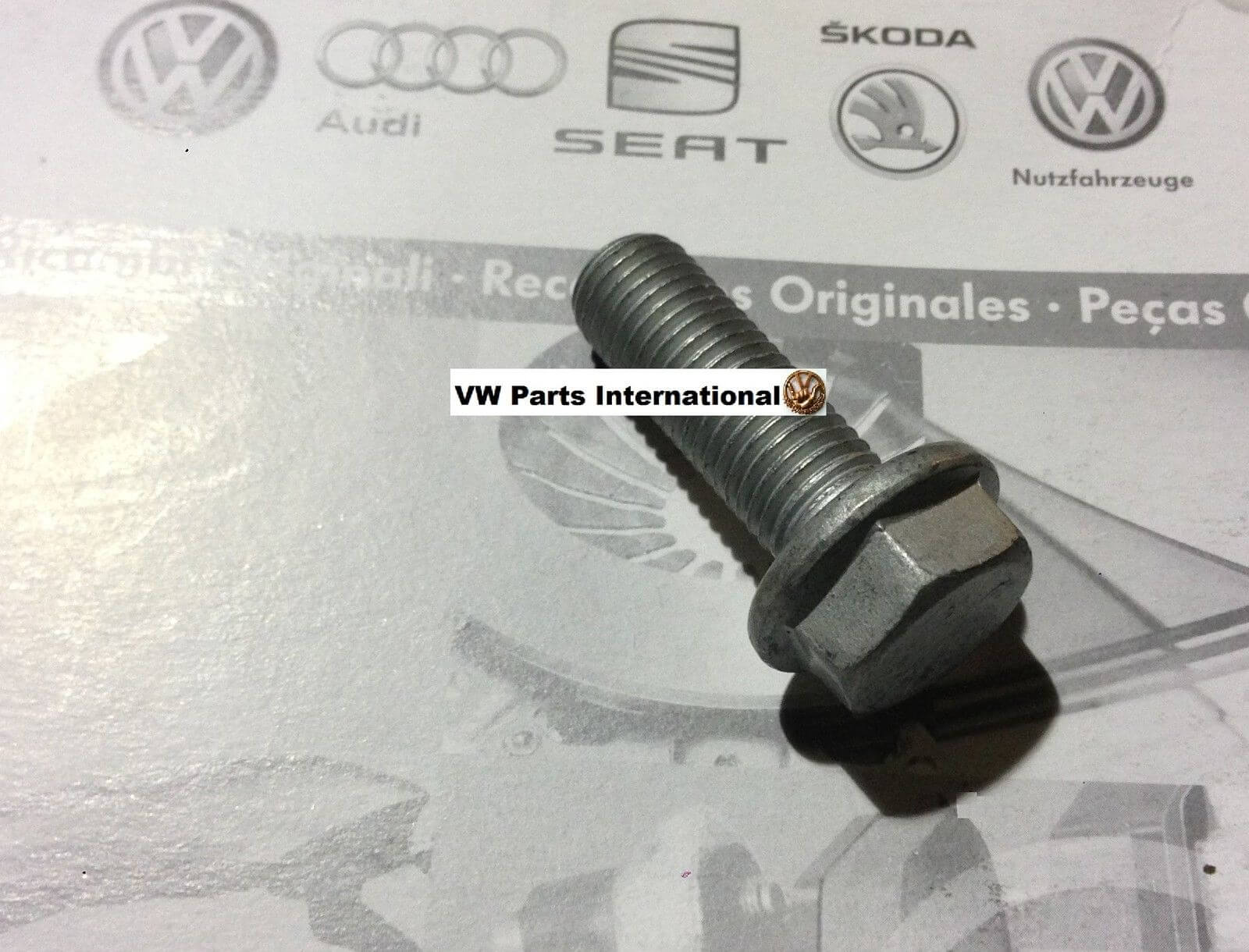 VW Passat TDI VR6 Front Brake Caliper Carrier Bolt 1x Genuine New OEM