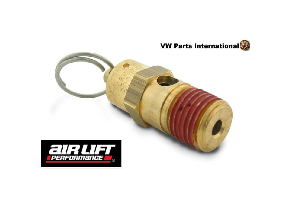 Air Lift Performance Blow Off Valve 200 PSI Pressure Release Air Ride