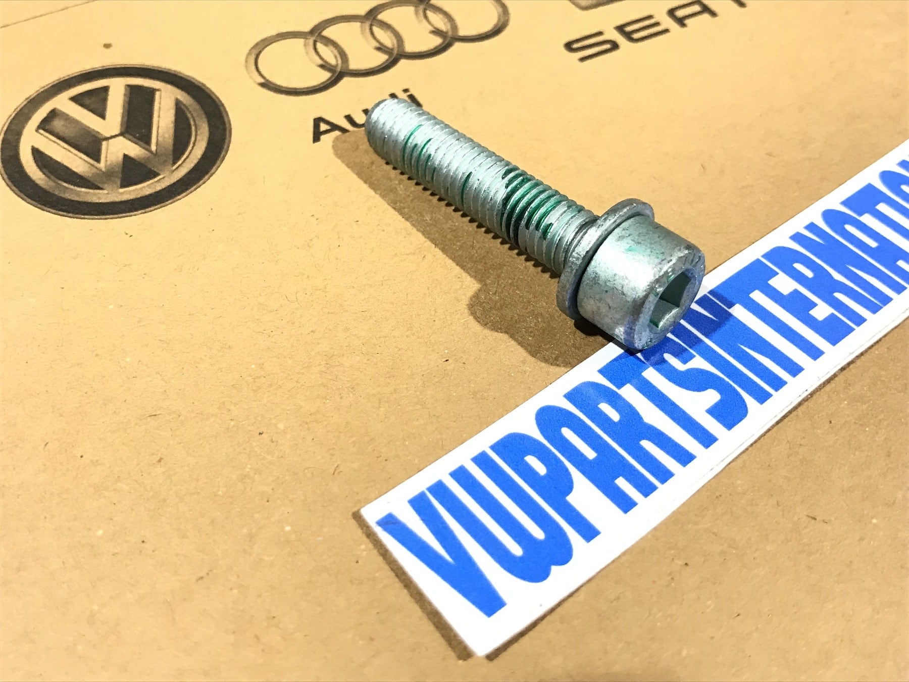 VW Golf MK3 VR6 Power Steering Bracket Bolt pos 9 New Genuine OEM VW Part VW Parts International