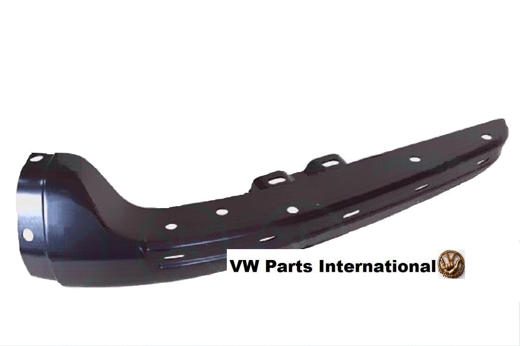 VW Bay Window Camper Van T2 Bus Black Rear Bumper With Holes For Decor