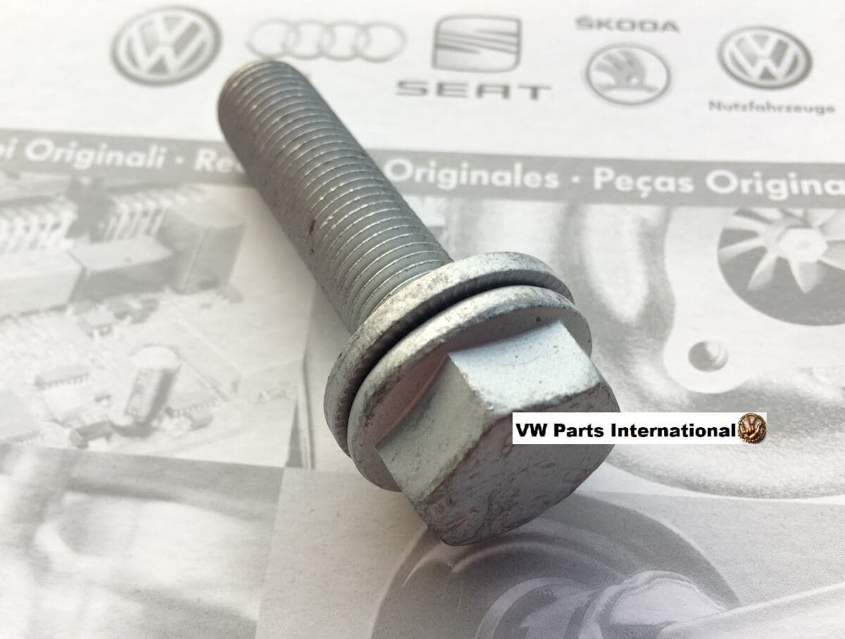 VW Golf MK7 R Front Brake Caliper Carrier Bolt New Genuine OEM VW Part