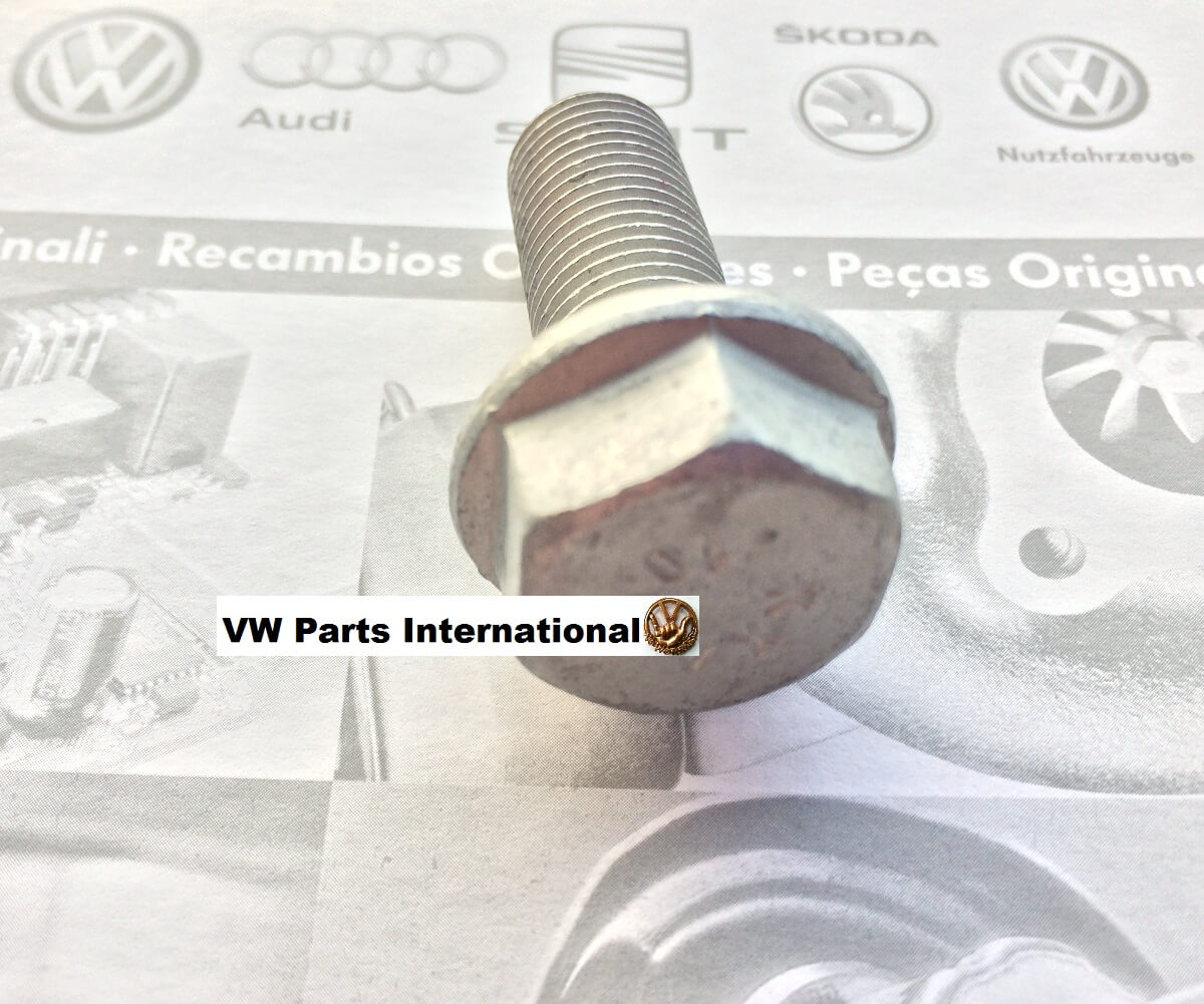Audi A3 S3 RS3 04 to16 Front Brake Caliper Carrier Bolt 35mm New Genuine OEM Audi Part VW