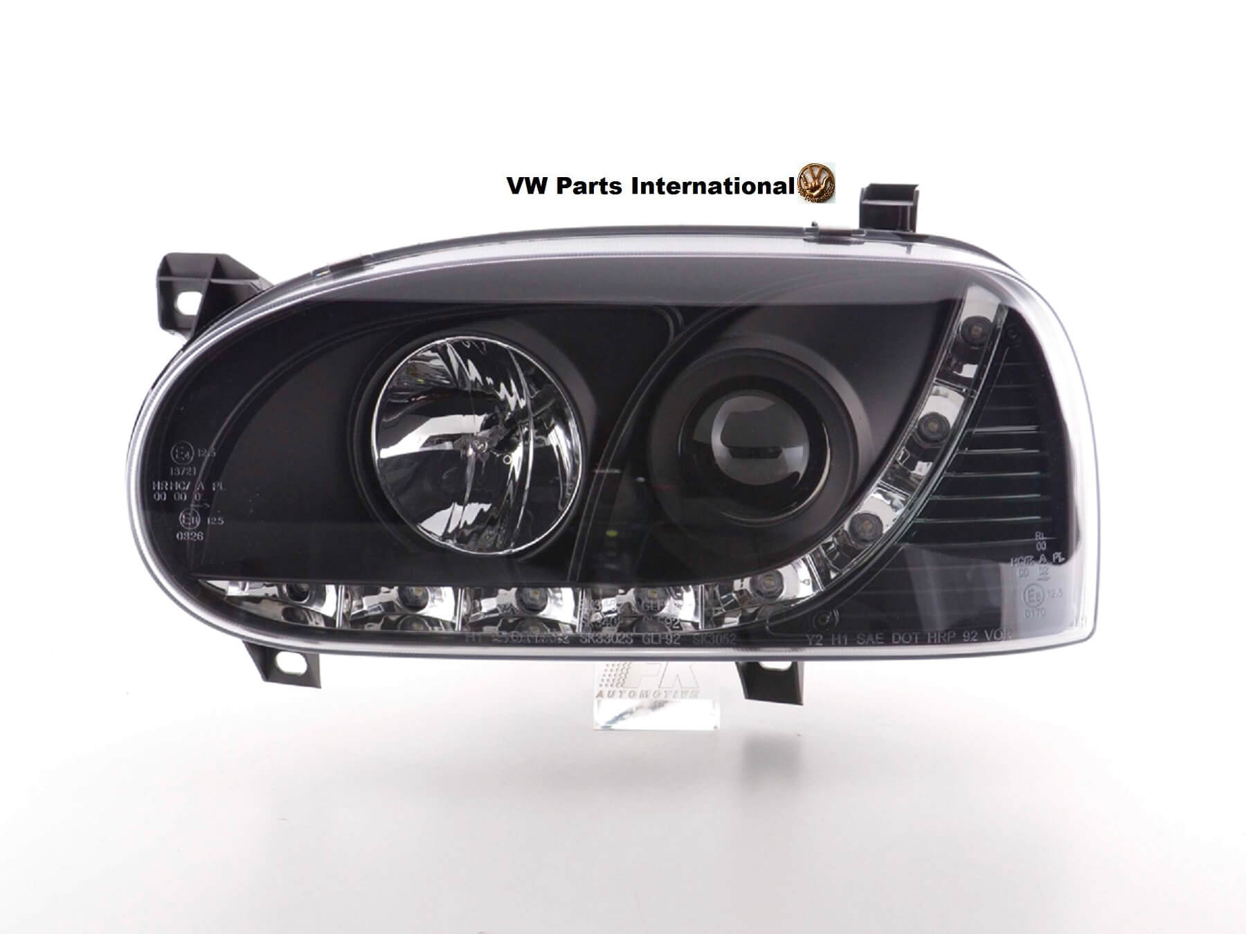 VW Golf MK3 GTI TDI VR6 Daylight Running Headlights With LED Side