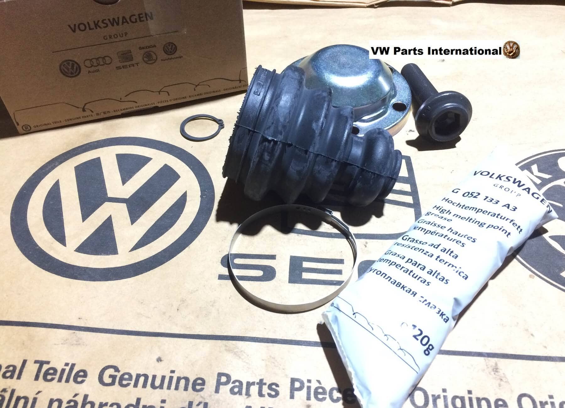 VW Golf MK4 R32 4Motion Audi TT A3 S3 Quattro Inner CV Boot Kit Complete Constant Velocity Boot