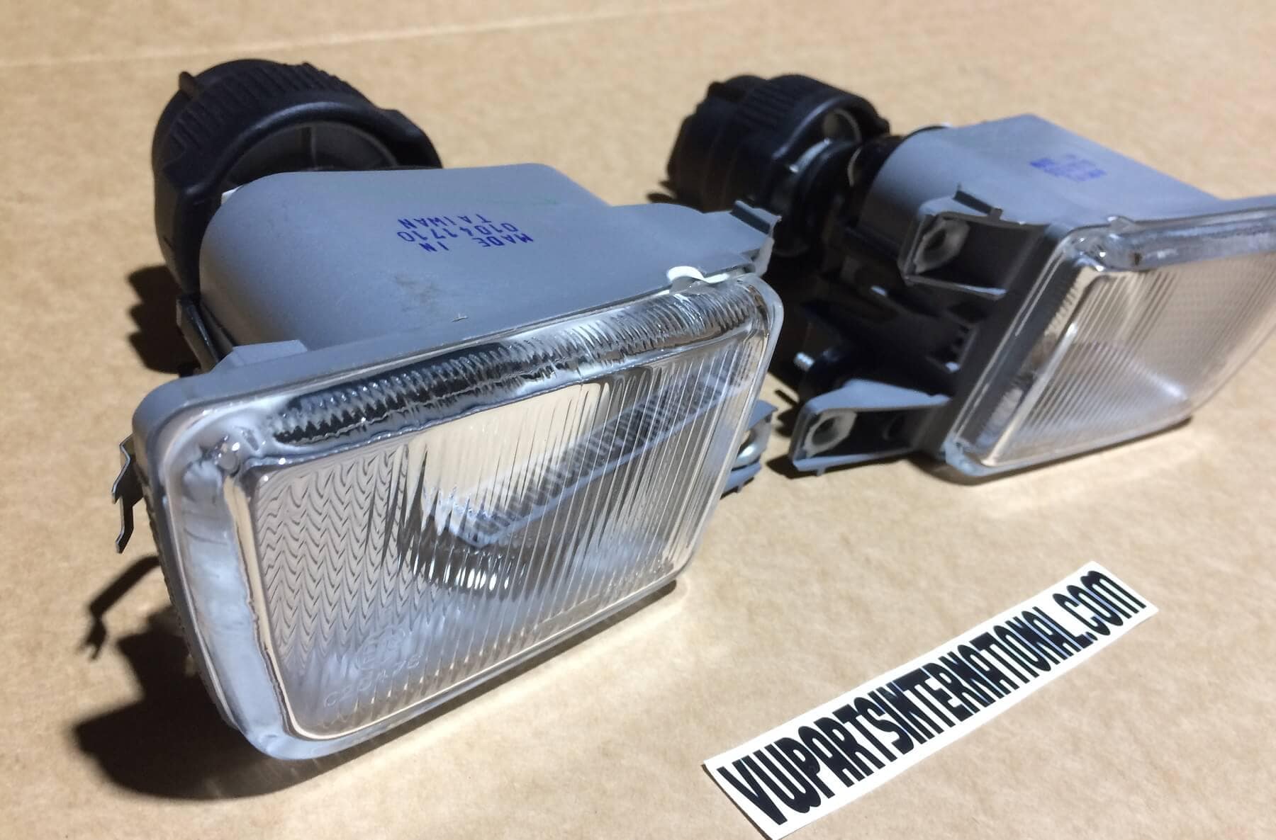 VW Golf MK3 GTI VR6 TDI Clear Front Fog Lights Lamps Left & Right Brand