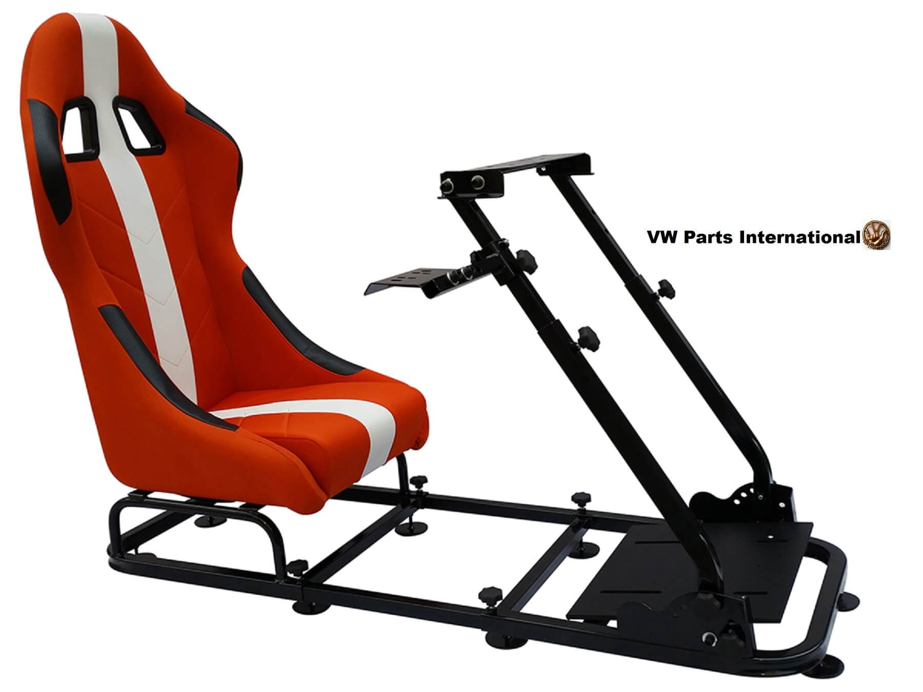 Car Gaming Racing Simulator Frame Chair Bucket Seat For Virtual Reality