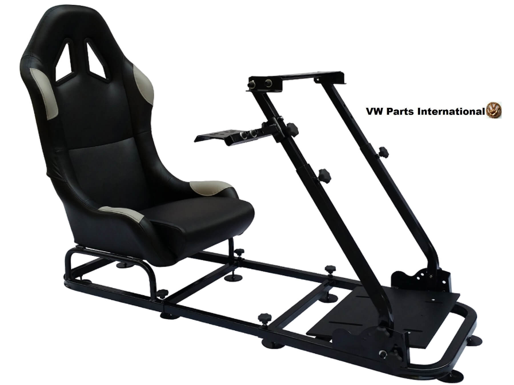 Car Gaming Racing Simulator Frame Chair Bucket Seat For Virtual Reality