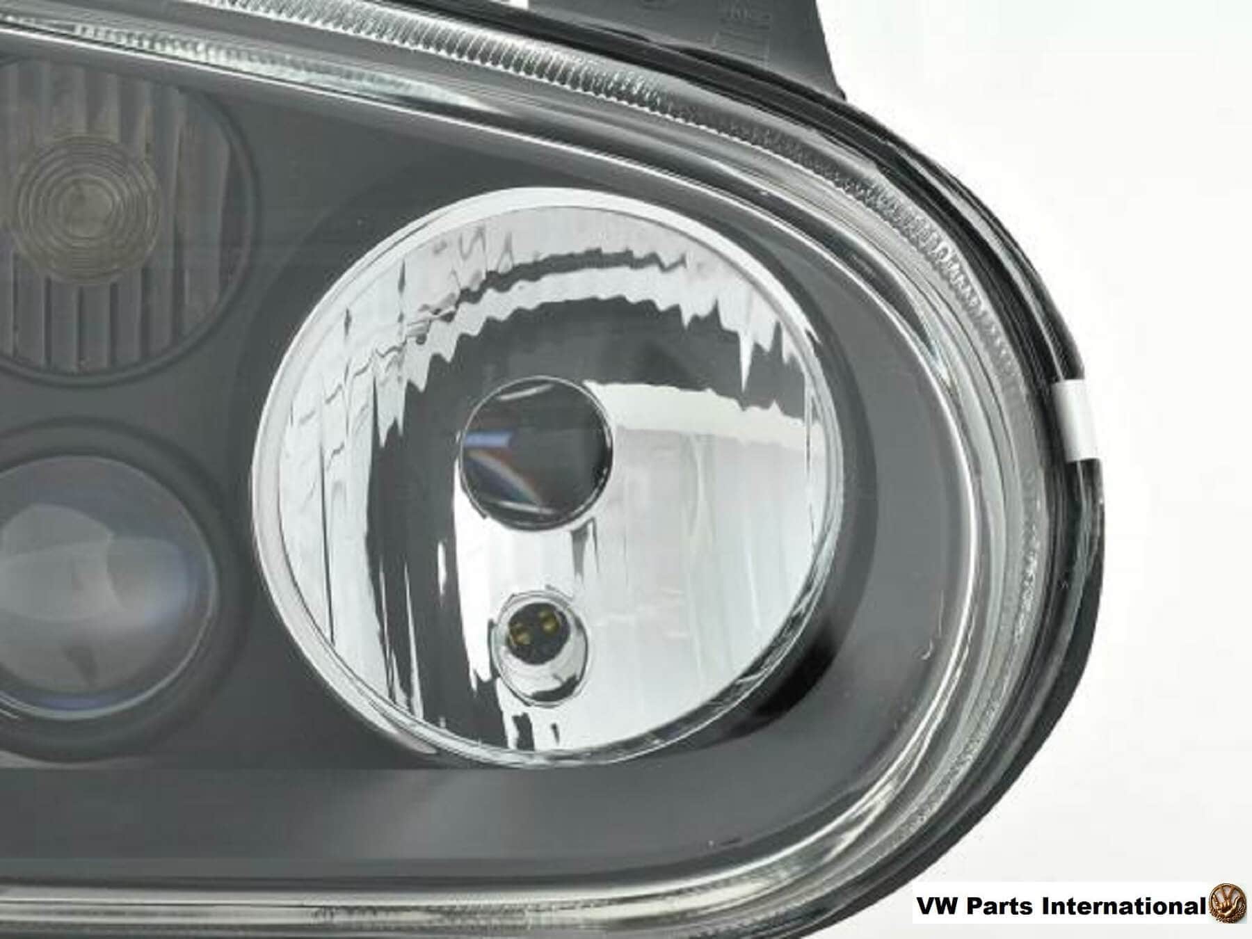 VW Golf MK4 Headlight 1J Pair Black Left And Right Set Brand New