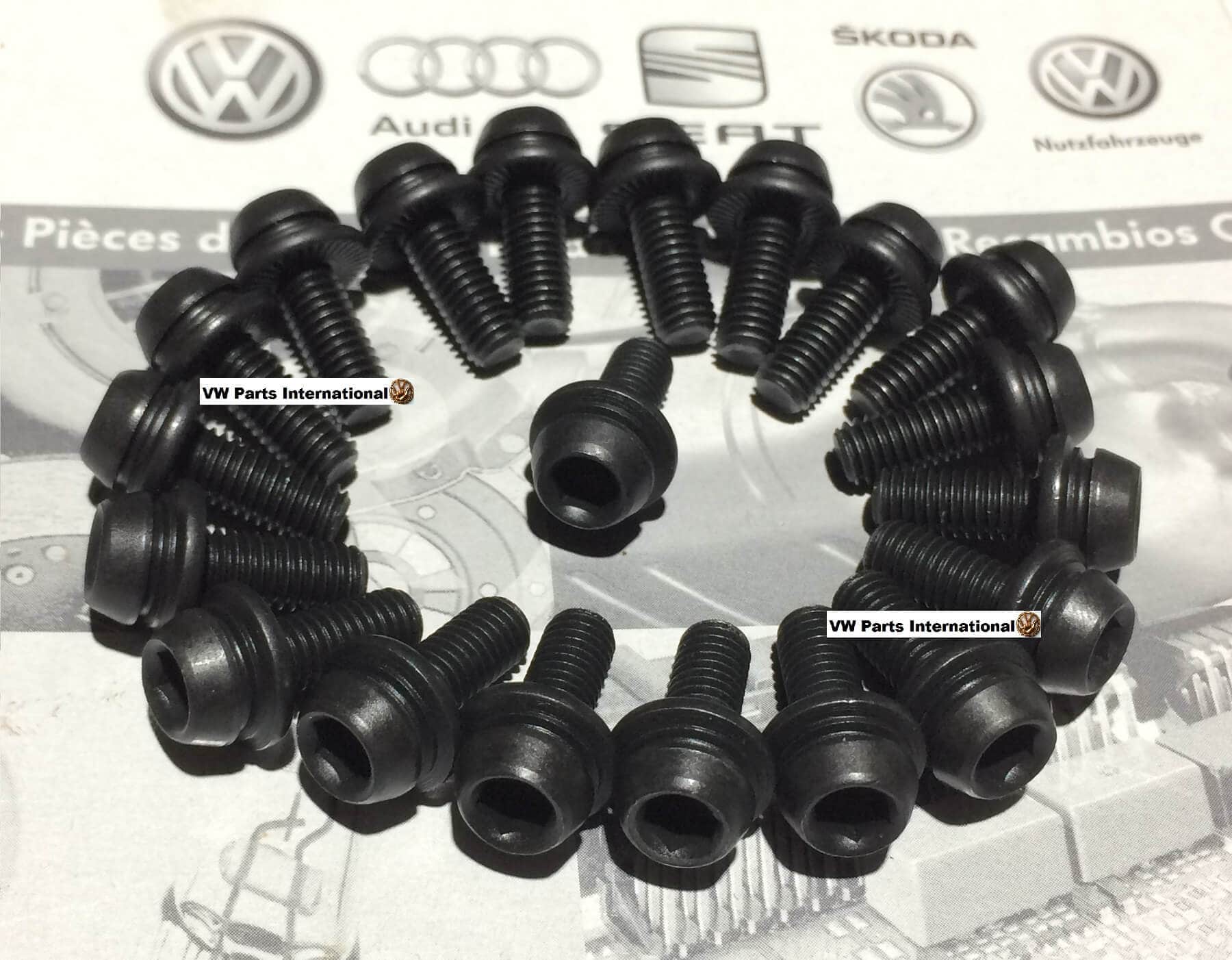 VW Golf MK3 GTI TDI Oil Sump Pan Fixing Bolts Set Genuine New OEM VW