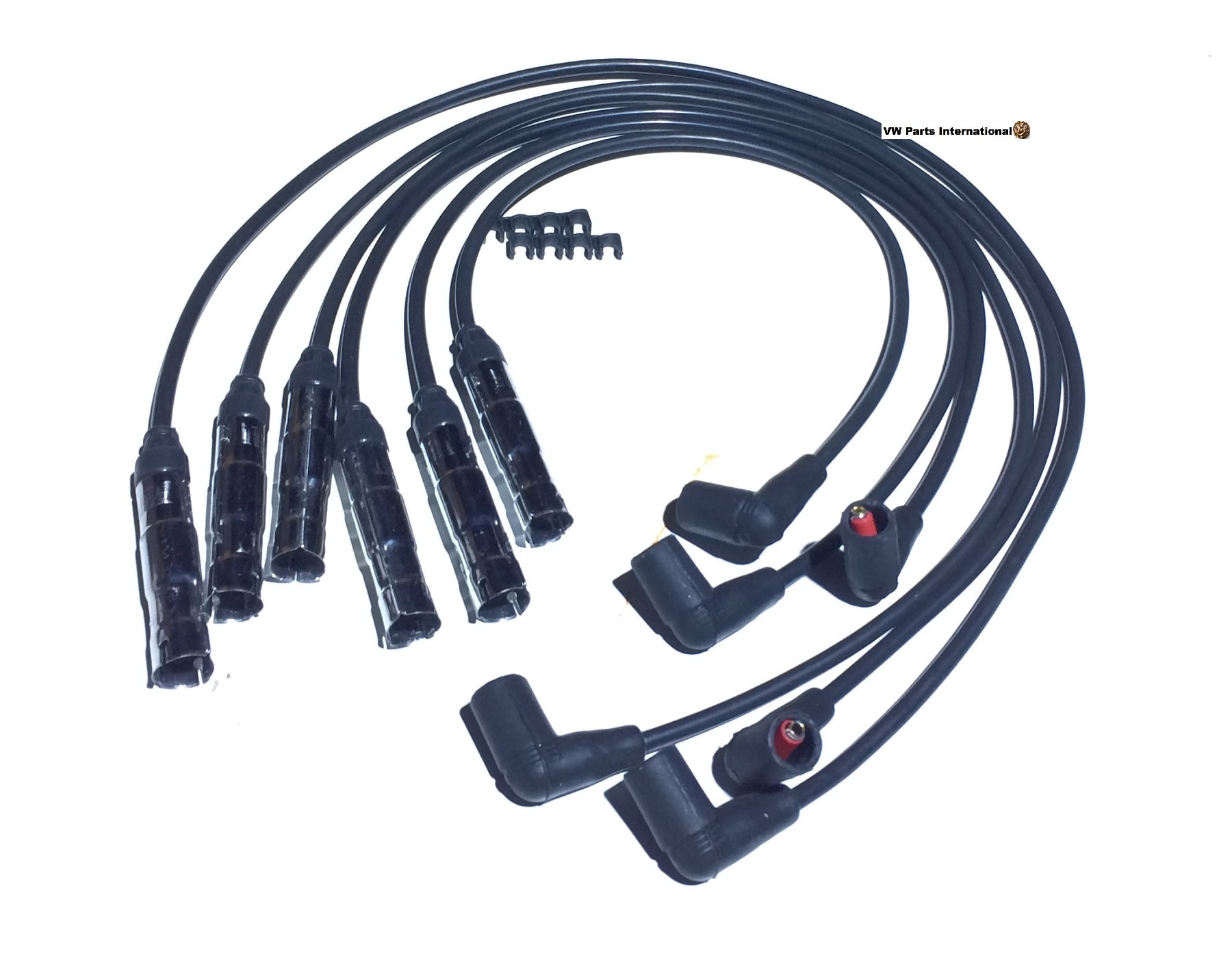 VW Golf MK3 VR6 Black 7mm Ignition Leads Coil Pack Leads New Low Budget