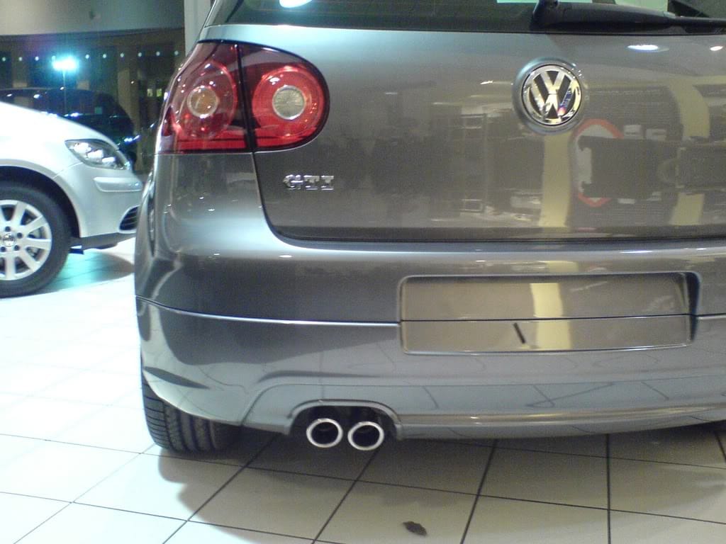 For VW Golf MK5 1.4 TSI Jetex 3" Cat back Exhaust System Resonated with Twin Round 80mm Tail Pipes EC ✔️
