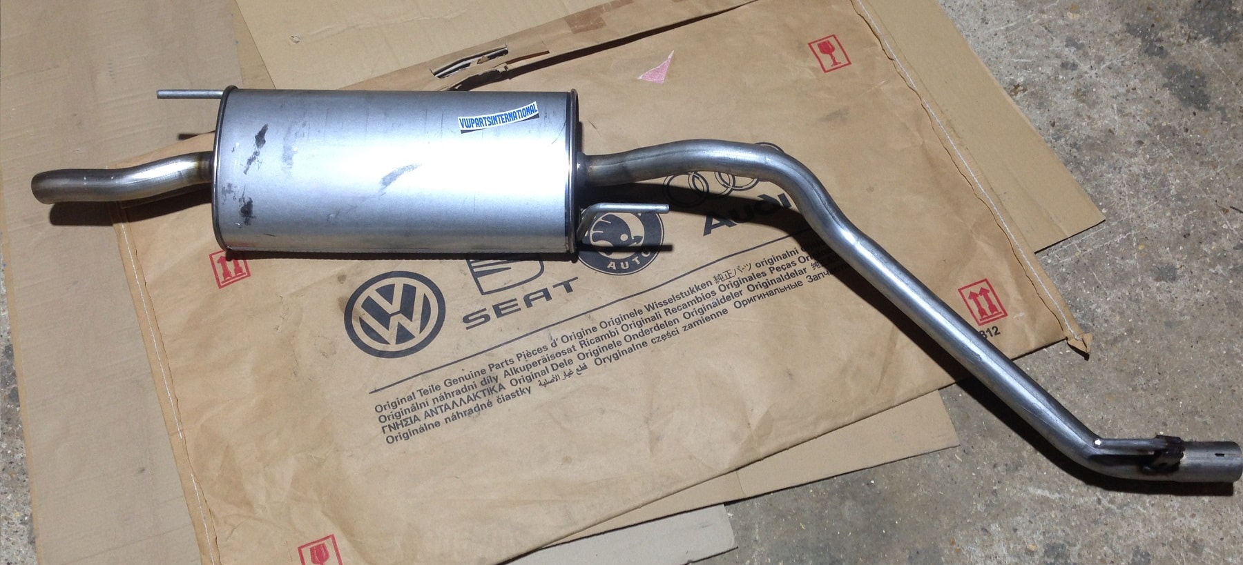 VW Golf MK3 Exhaust Rear Silencer Long Life Version AEX AAM AEE APQ