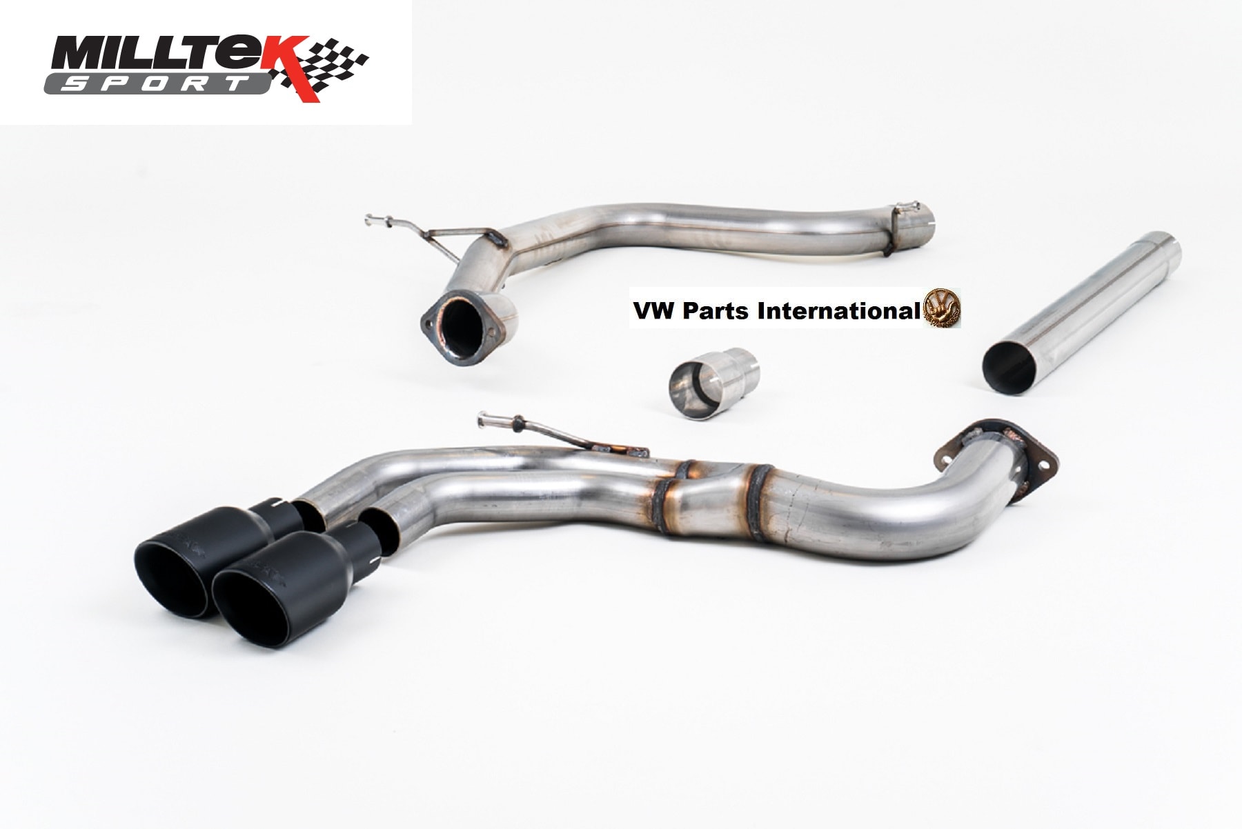 Audi A3 2.0TDI 150 MQB 2WD Milltek Sport Non Res Cat Back Exhaust