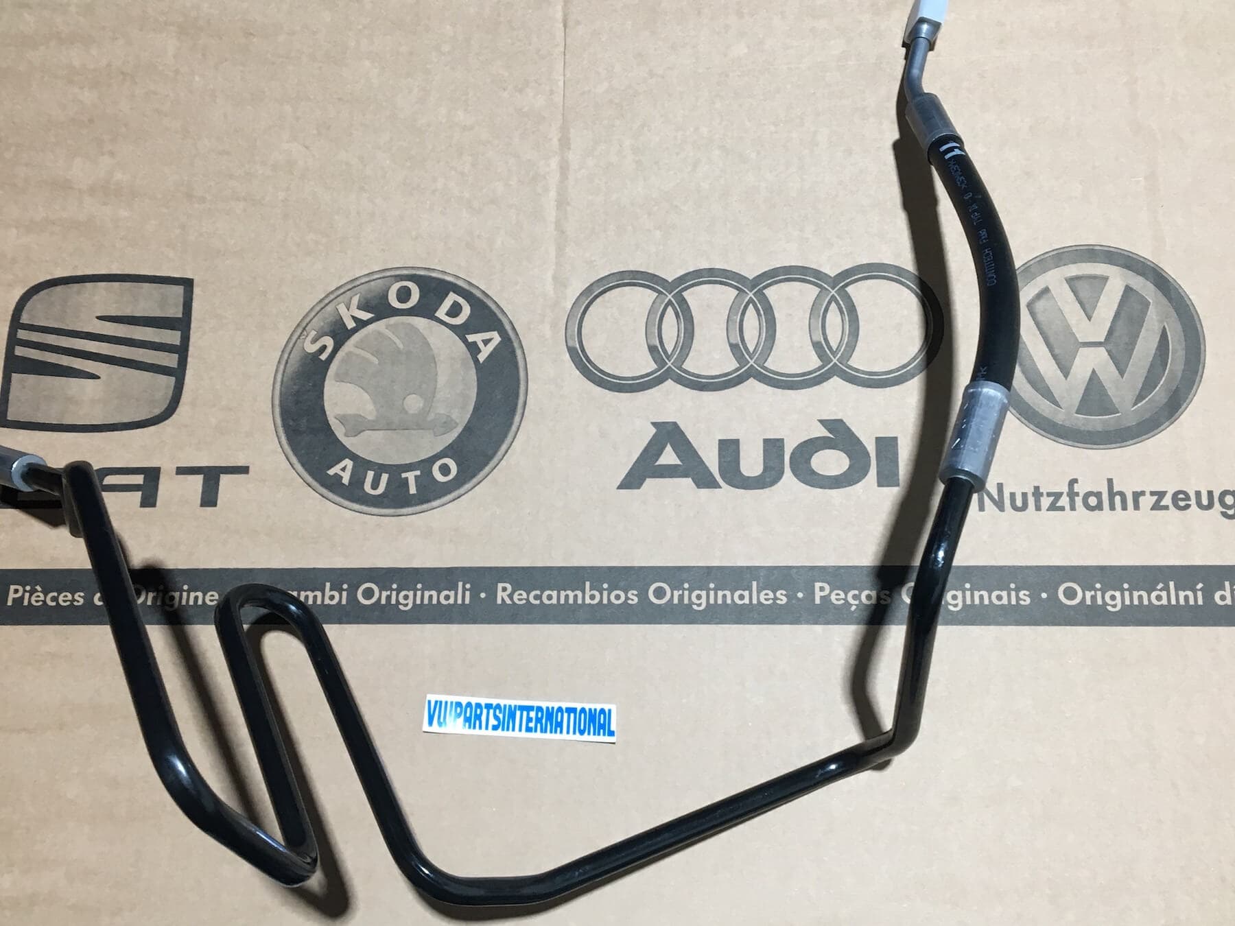 VW Golf MK4 V5 Bora V5 Power Steering Hose from Pump to Rack Genuine OEM NOS Part VW Parts