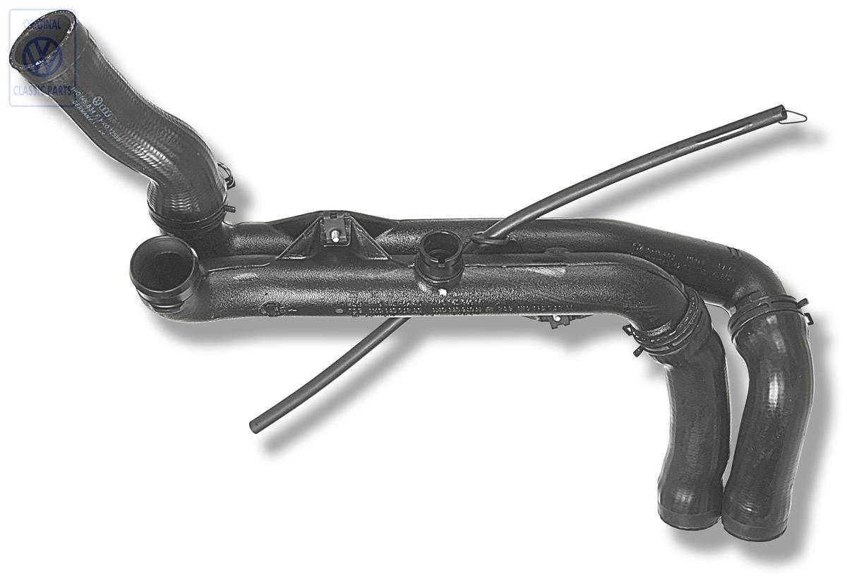 VW Golf MK3 Vento TDI 1Z Intercooler Charge Pipe New Genuine OEM VW Part VW Parts International