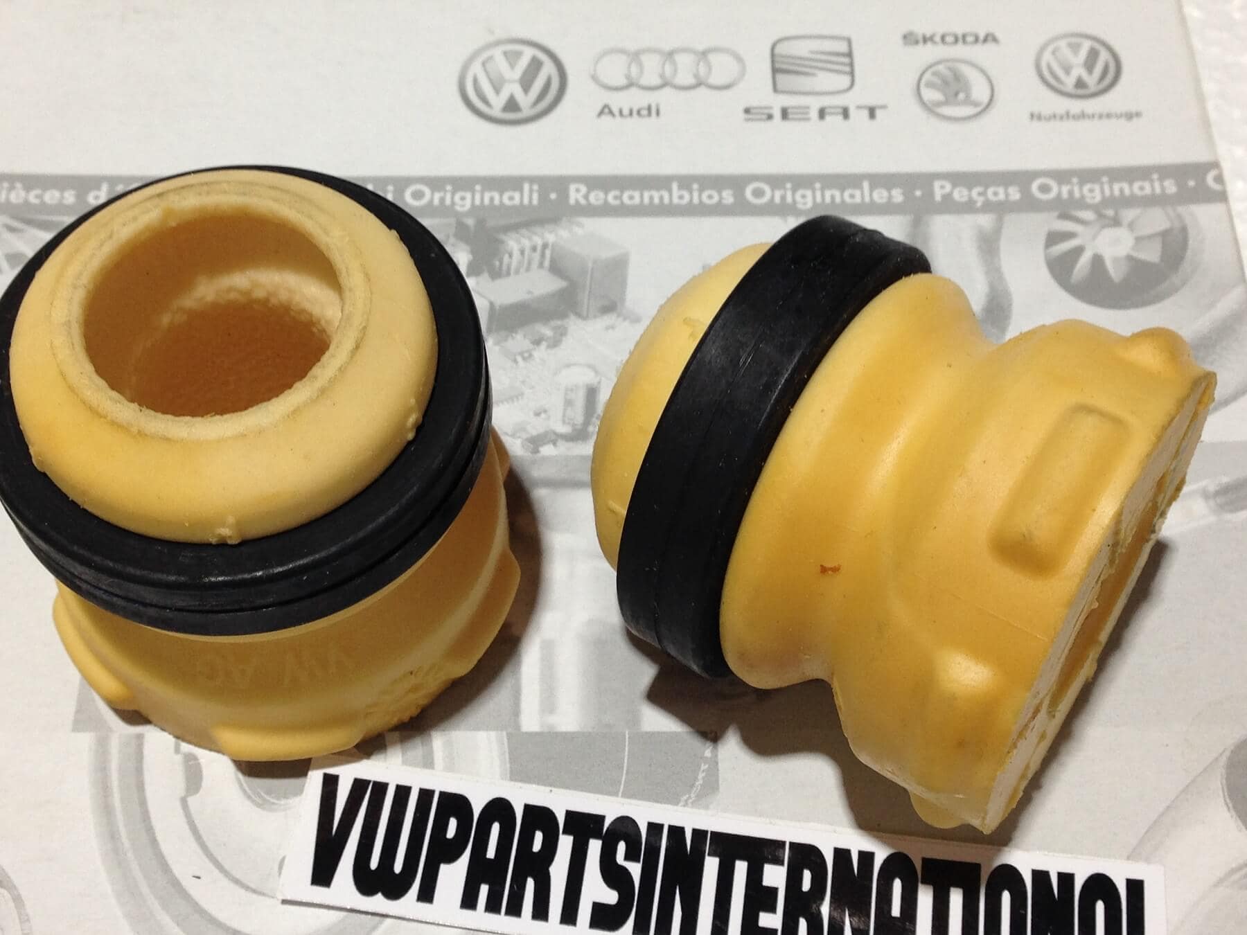 VW Golf MK7 R GTI MK7.5 R Audi A3 MQB Front Strut Suspension Bump Stops