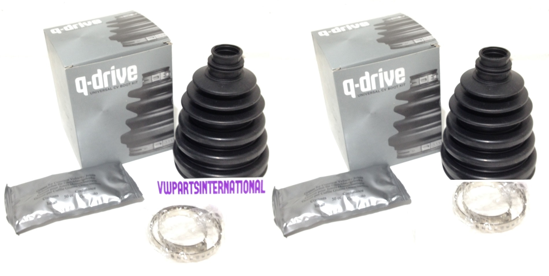 Universal Inner Driveshaft Boots Golf MK2 MK3 MK4 MK5 Phaeton Eos