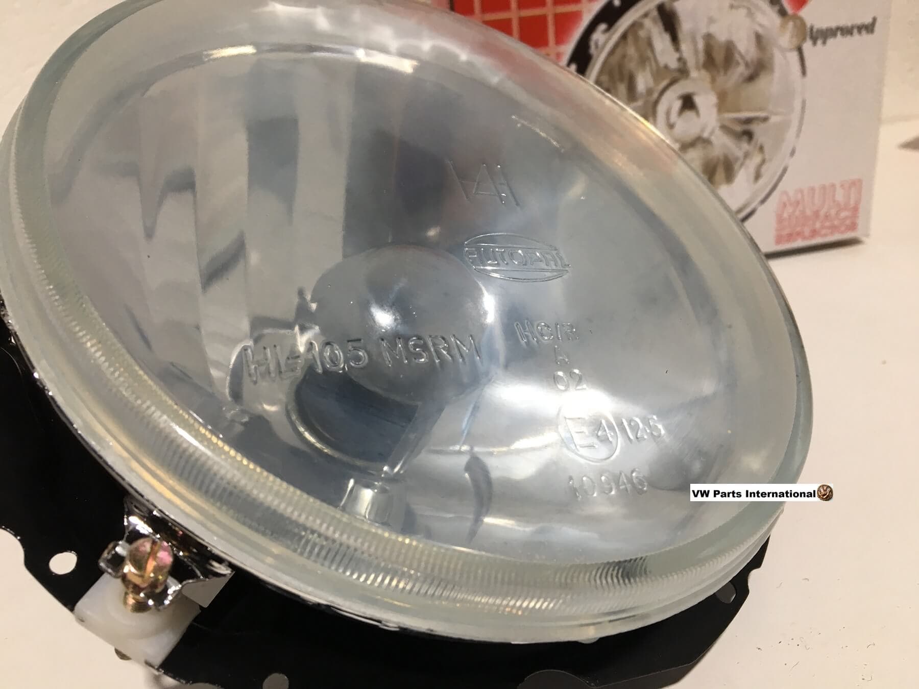 VW Golf MK1 Head Light H4 headlight Improved Beam New NOS Quality Part