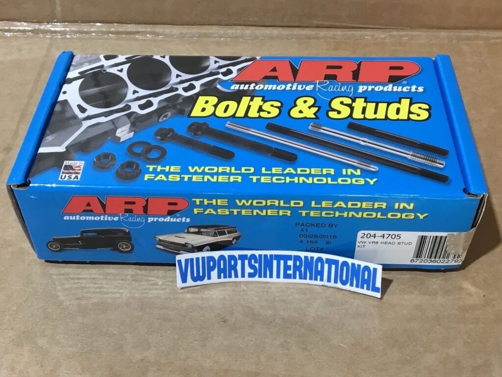 VW Golf MK3 VR6 ARP Cylinder Head Stud Bolts Kit New Performance Track
