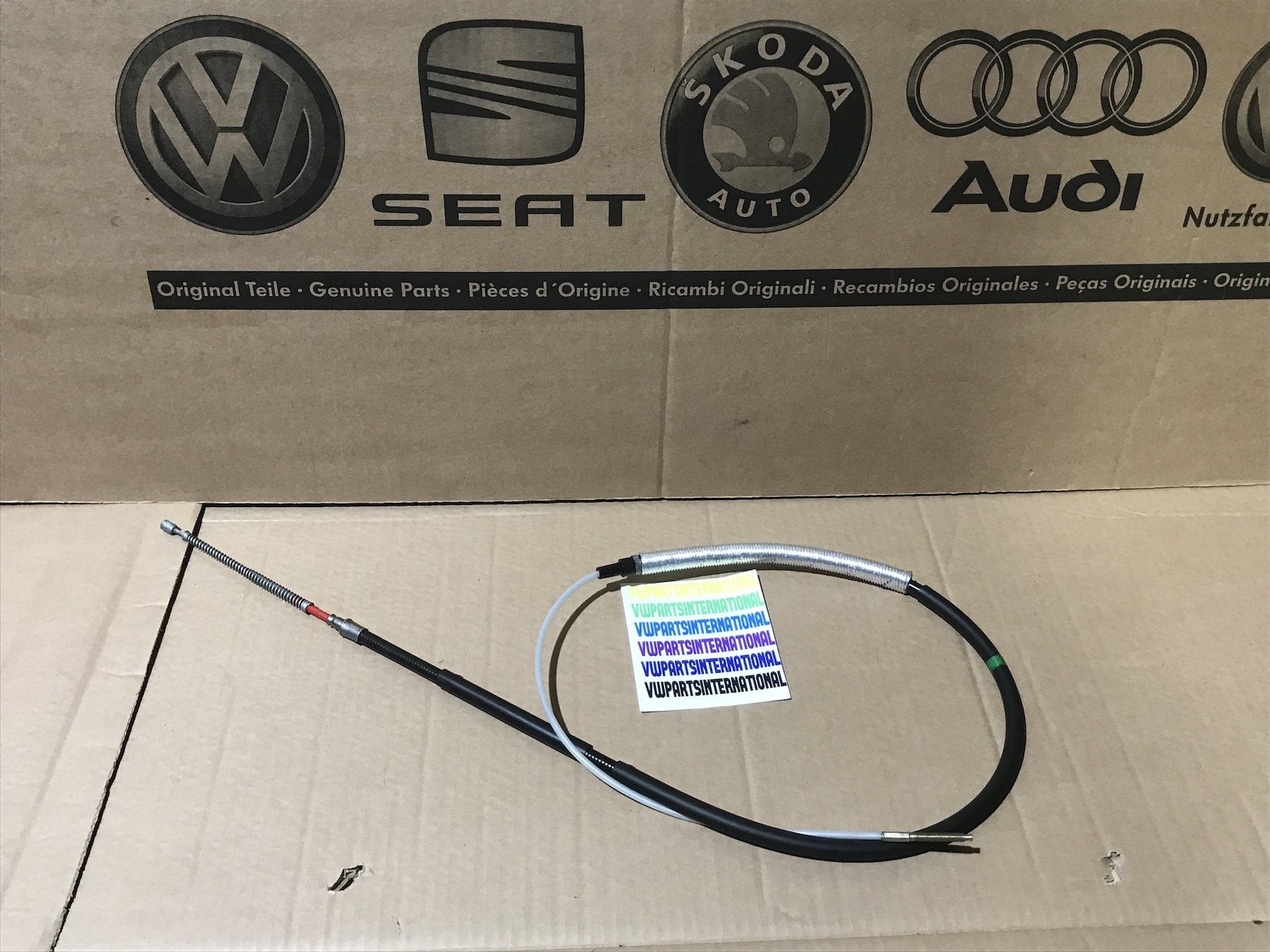 VW Golf MK3 Syncro Handbrake Cable 1H0609721B New Genuine NOS OEM VW