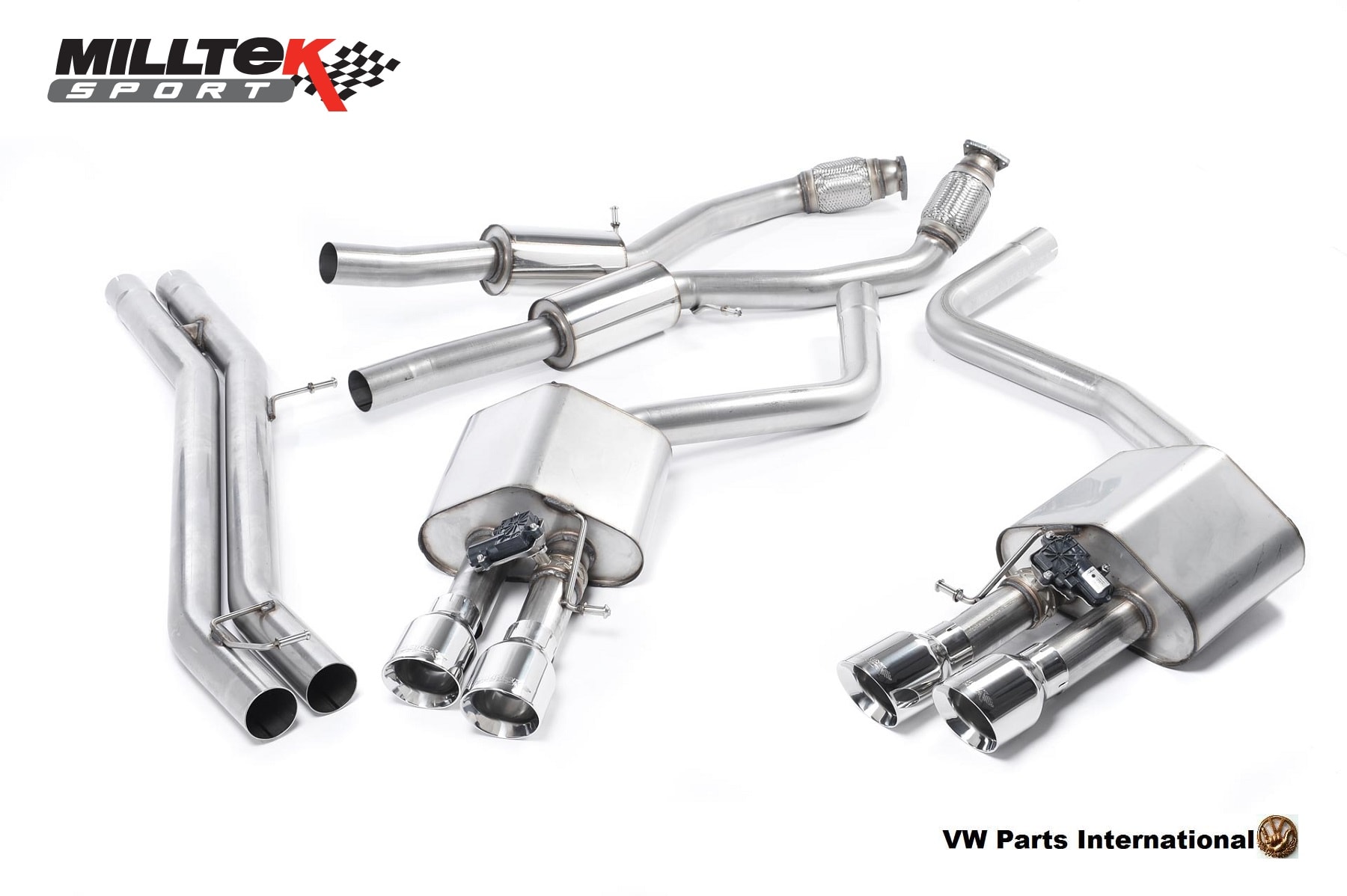 Audi A8 S8 4.0 TFSI quattro Tiptronic Milltek Sport Performance