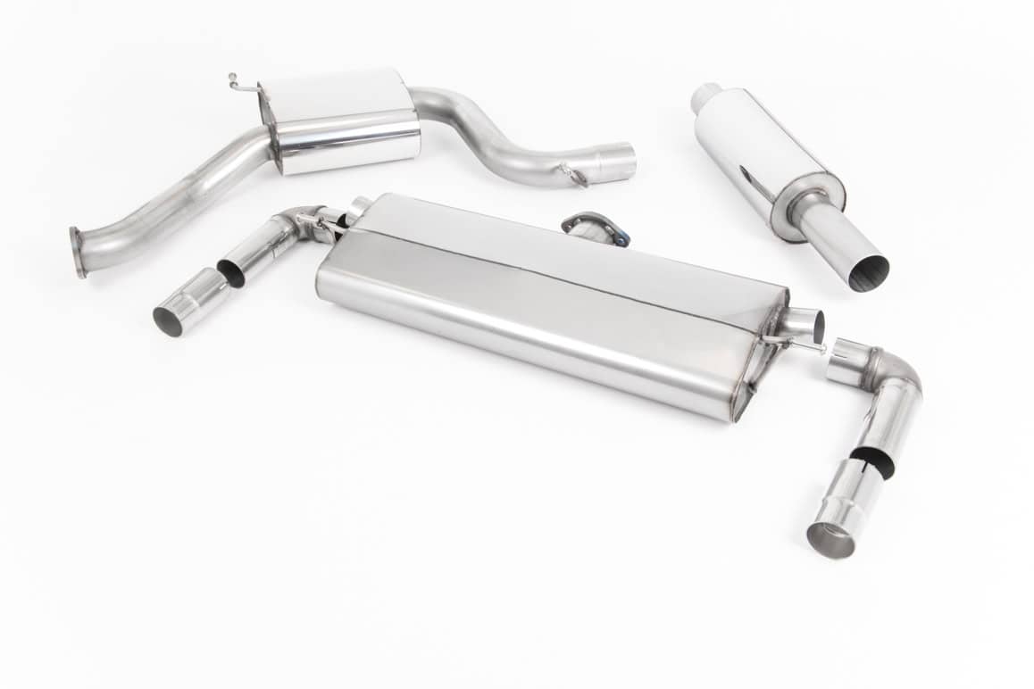 VW Golf MK 7.5 GTI Milltek 3″ Sport Resonated Cat Back Exhaust System
