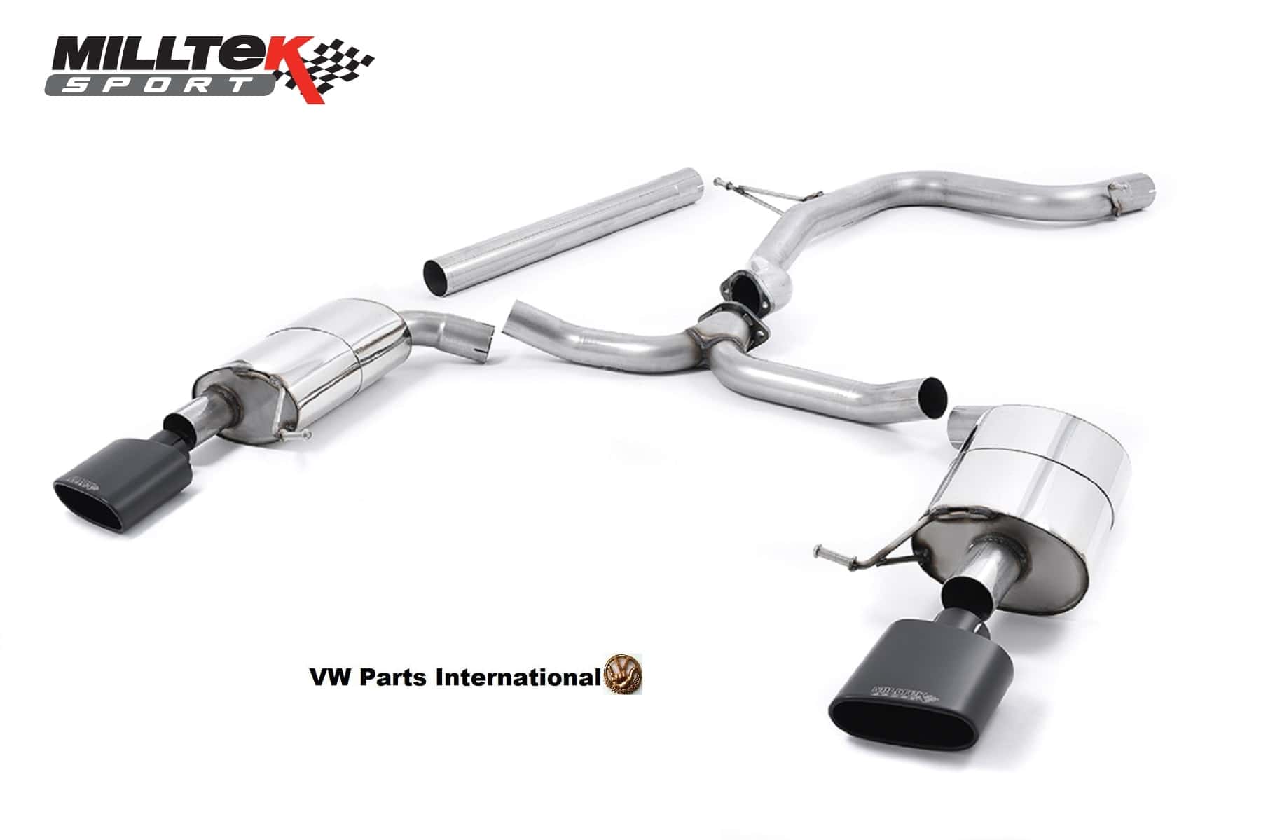 Seat Leon Cupra ST 280 290PS Milltek Sport Non Resonated Cat Back