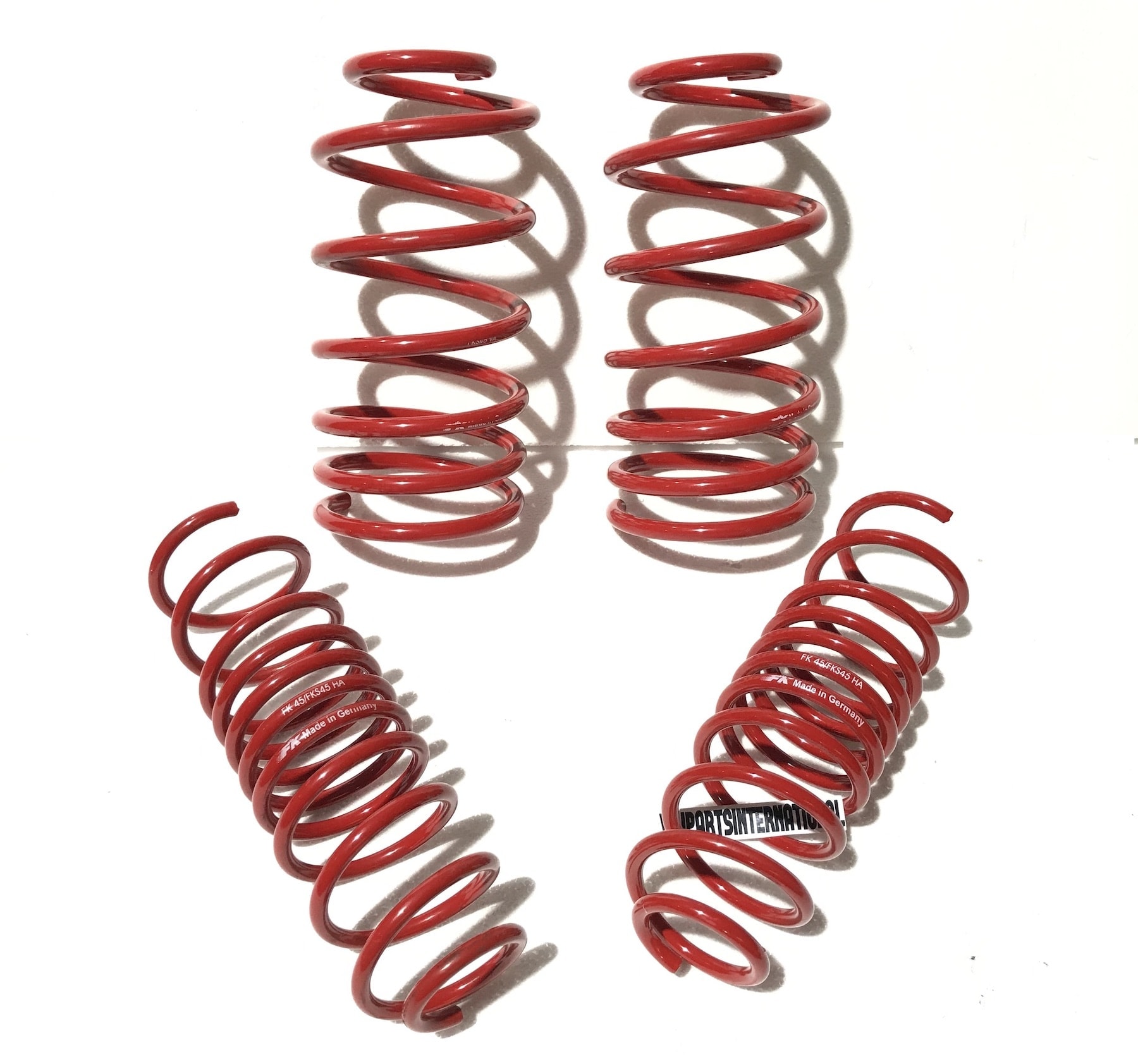VW Polo 6N 6KV Lowering Springs Suspension Front & Rear 40mm Lower VW Parts International