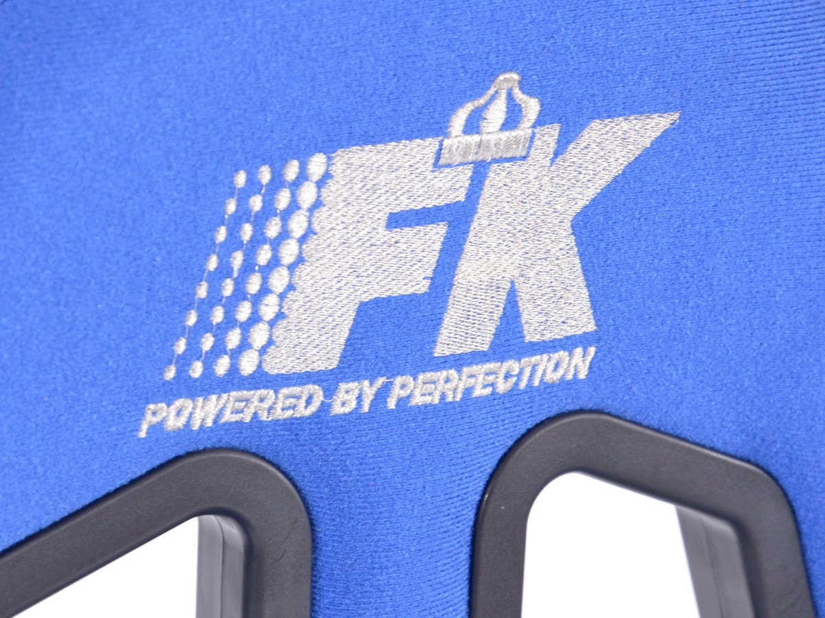 Wingback Sports Car Bucket Seats San Francisco Blue Fabric VW Parts