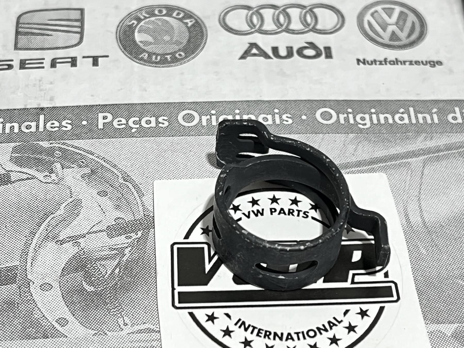 VW Golf MK4 R32 GTI TDI Coolant Hose Clips Clamps Full Set New Genuine