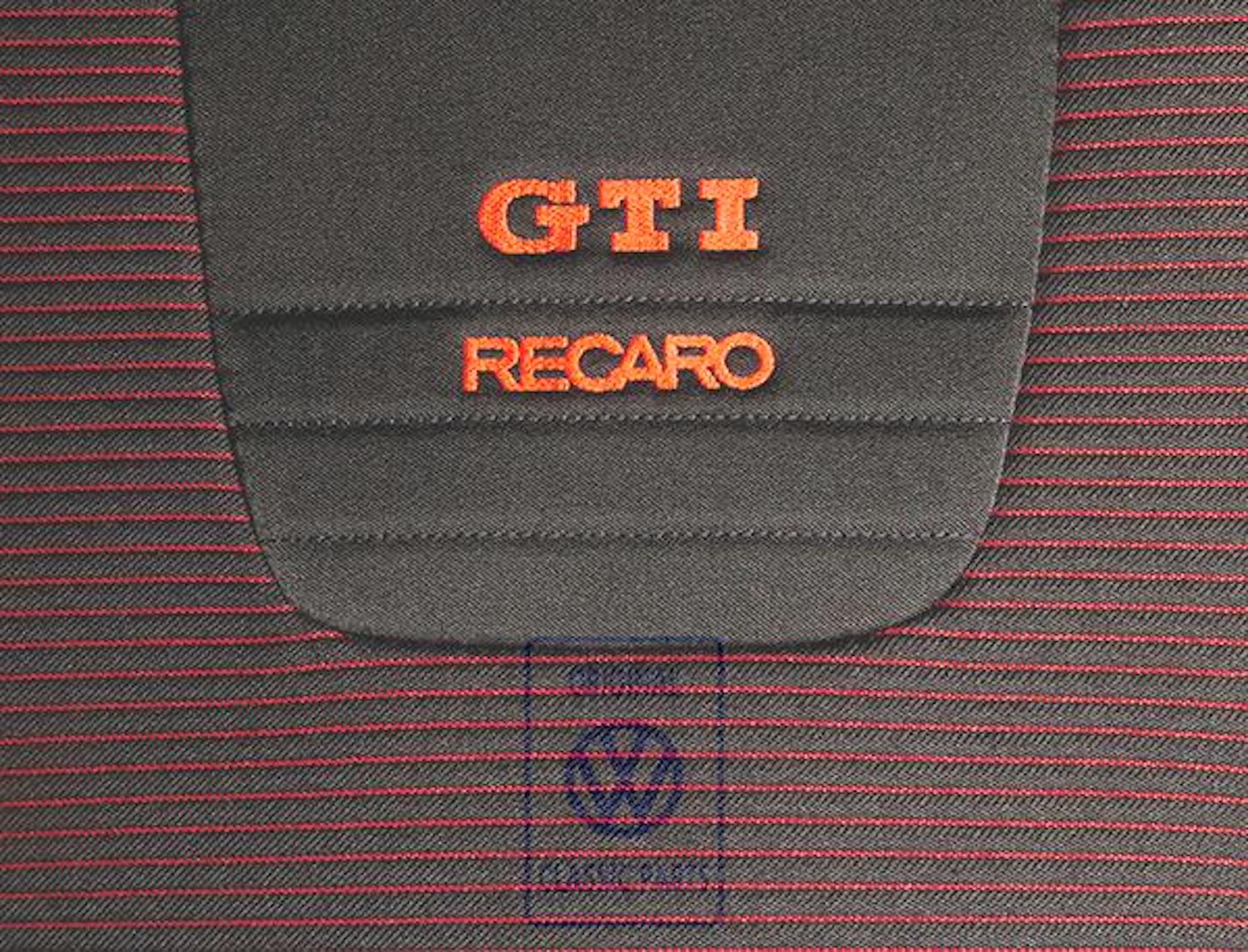 VW Golf MK4 GTI 25th Anniversary Edition Right Backrest Cover Recaro