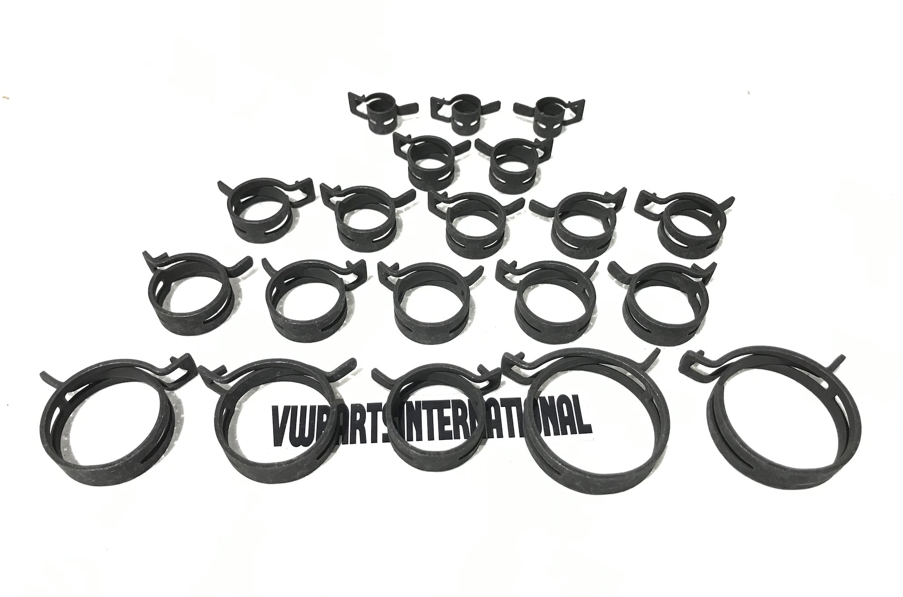 Coolant Hose Clips Clamps Full Set OE Type for VW Golf MK3 VR6 VW Parts International