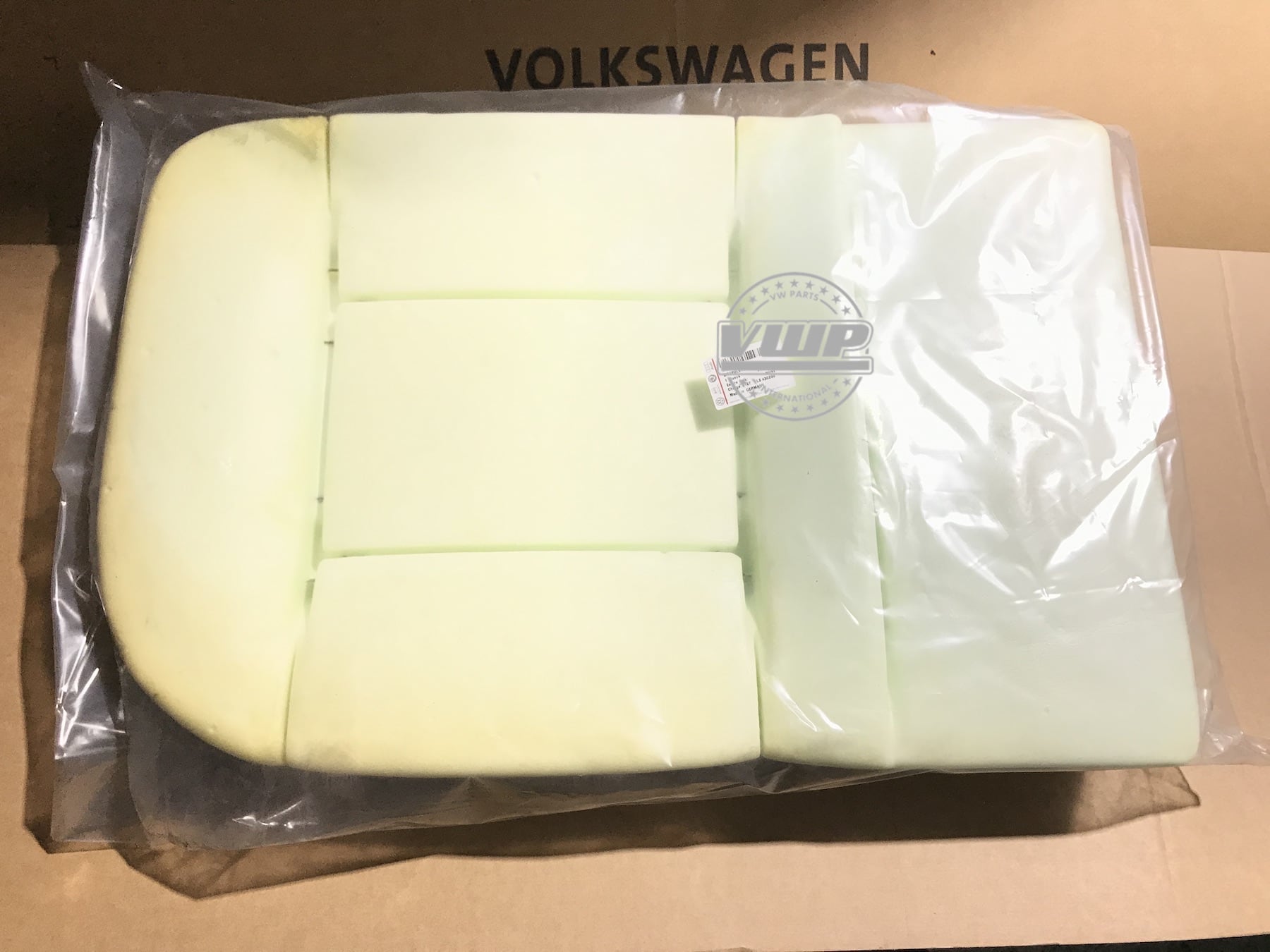 VW Golf MK3 GTI VR6 Vento Seat Padding Rear Base Bolster Bench New