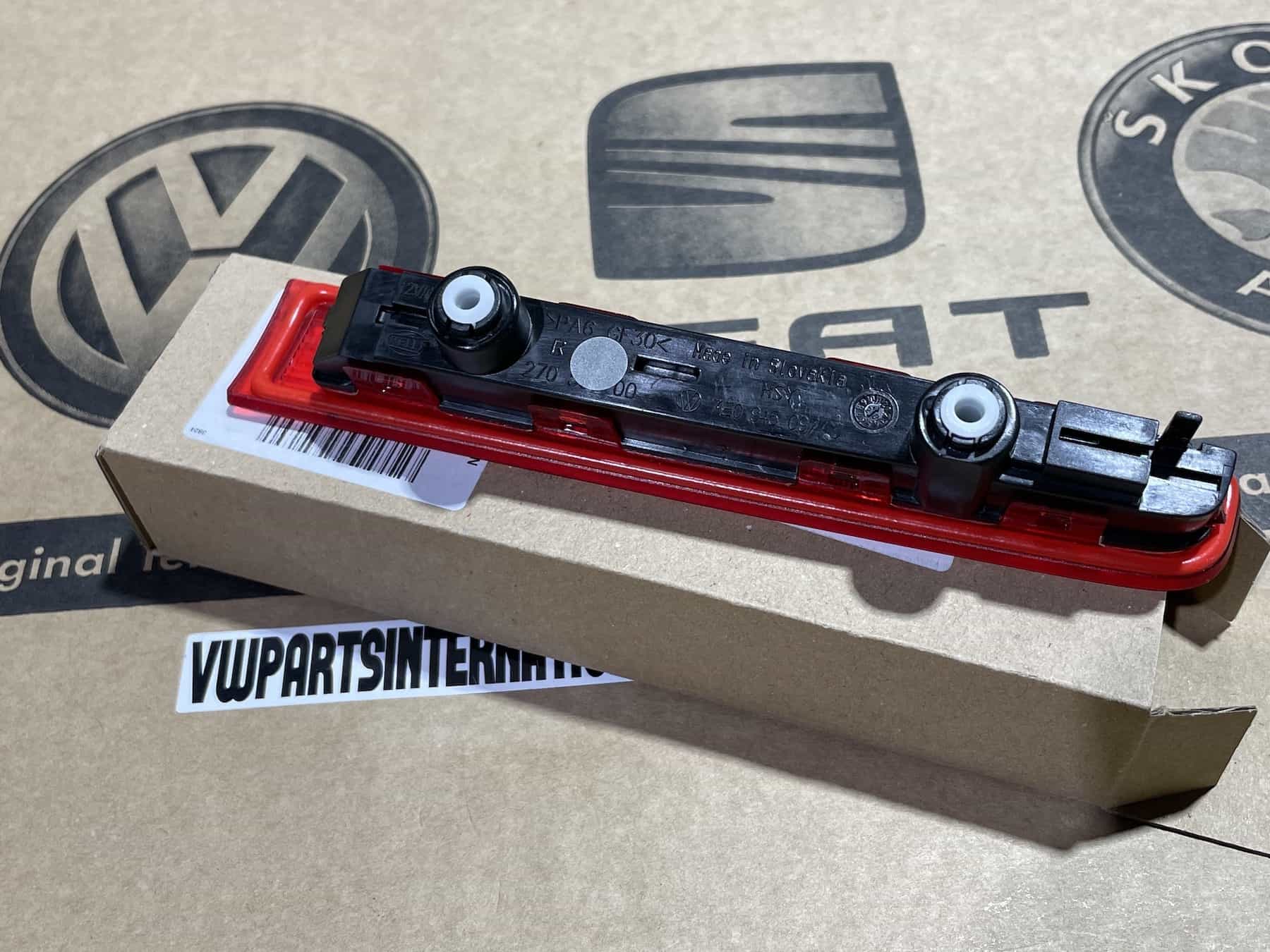 VW Transporter T5 Barn Door Rear Upper Brake Light Right New Genuine