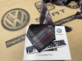 GTI Silk Tie New Genuine Votex OEM NOS Parts Gift VW Golf MK2 MK3 MK4 MK5 MK6 MK7 Polo Lupo