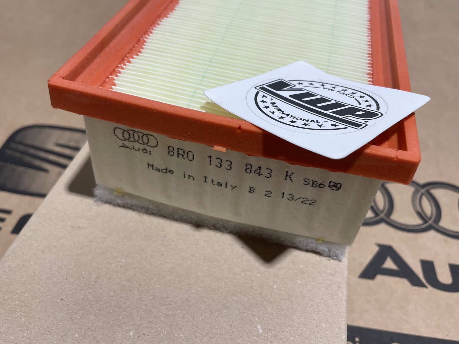 VW Audi Engine Air Filter 8R0133843K Genuine New OEM Part - VW Parts ...