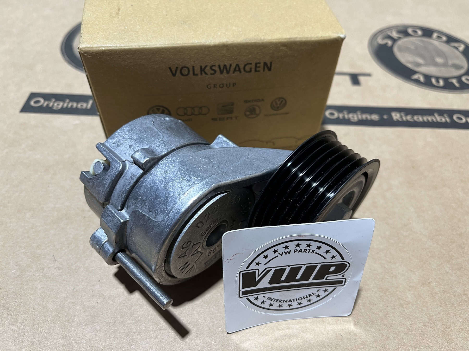 VW Golf MK5 R32 Alternator Belt Tensioner Belt Damper Genuine New OEM