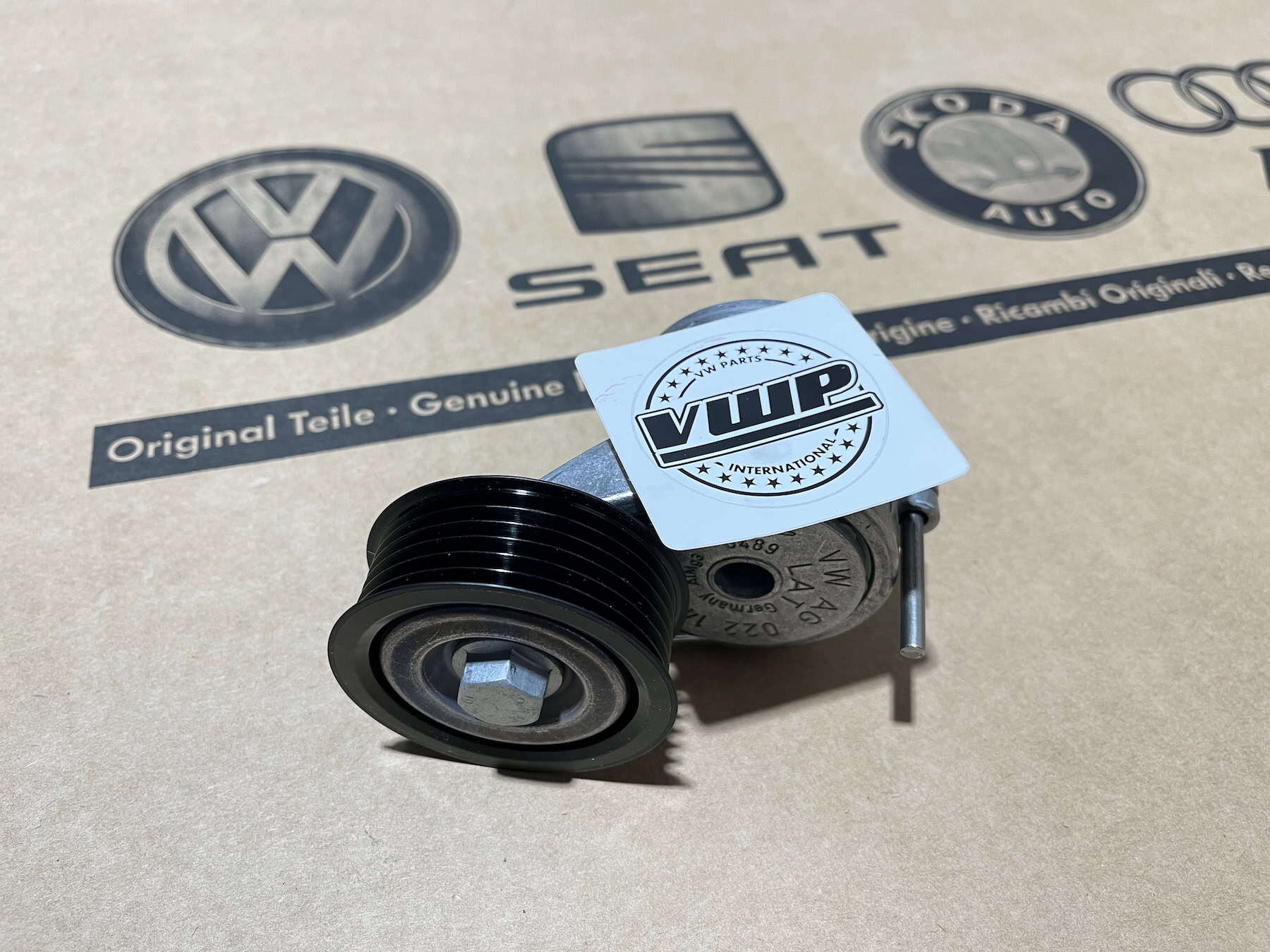 VW Golf MK5 R32 Alternator Belt Tensioner Belt Damper Genuine New OEM