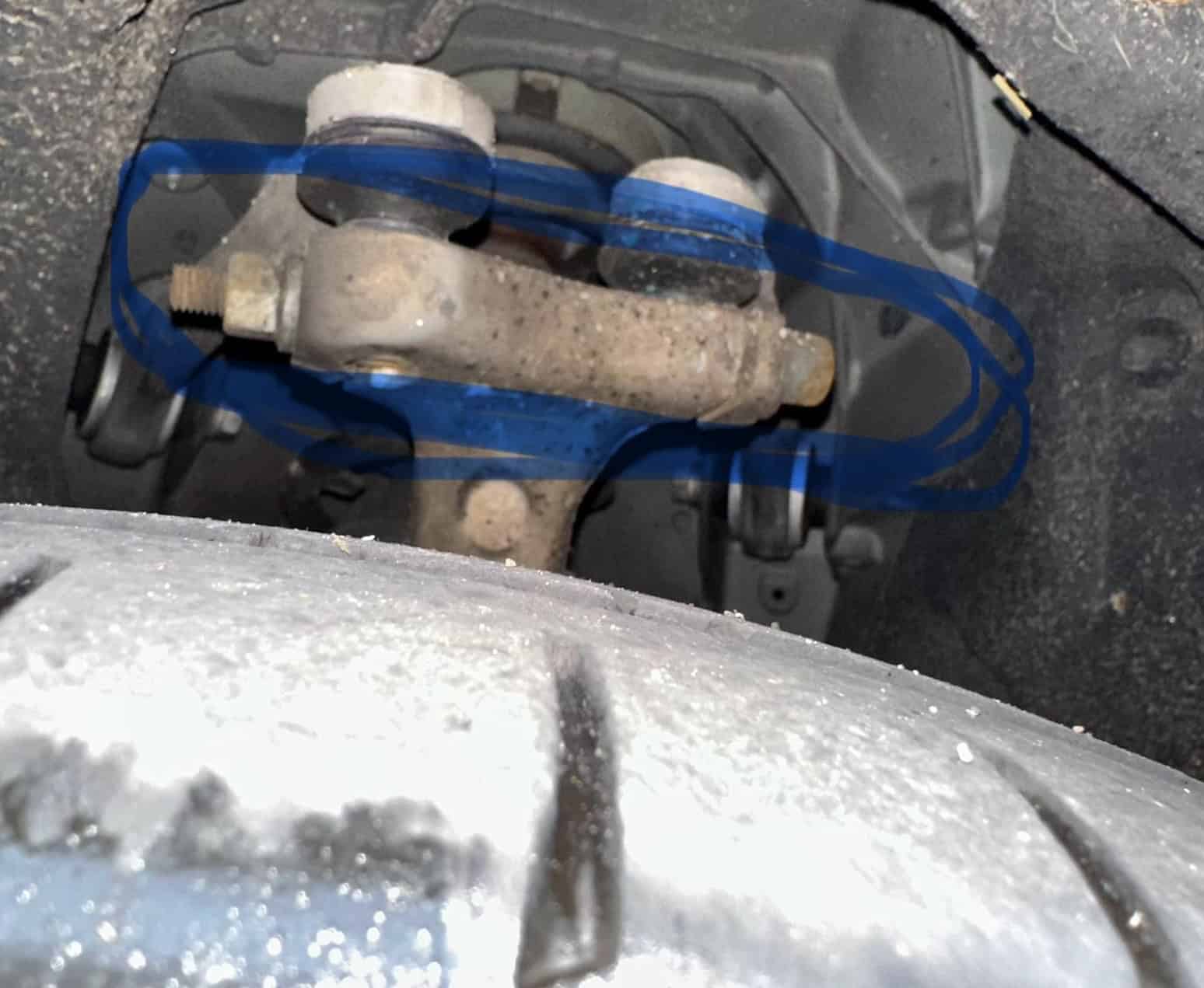 Audi A4 B9 Front Suspension Upper Strut Pinch Bolt and Nut 1x New