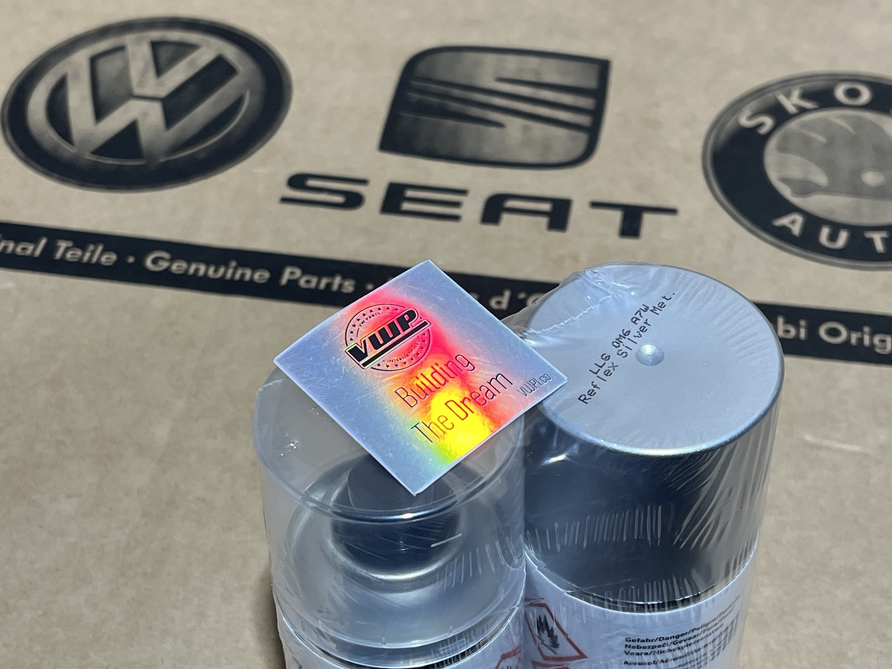 Lackstift Silber LY7W (Y7W) Lichtsilber Met / Für VW (Audi) / Spraydosen- Lackspray Aut Ly01 Stecker
