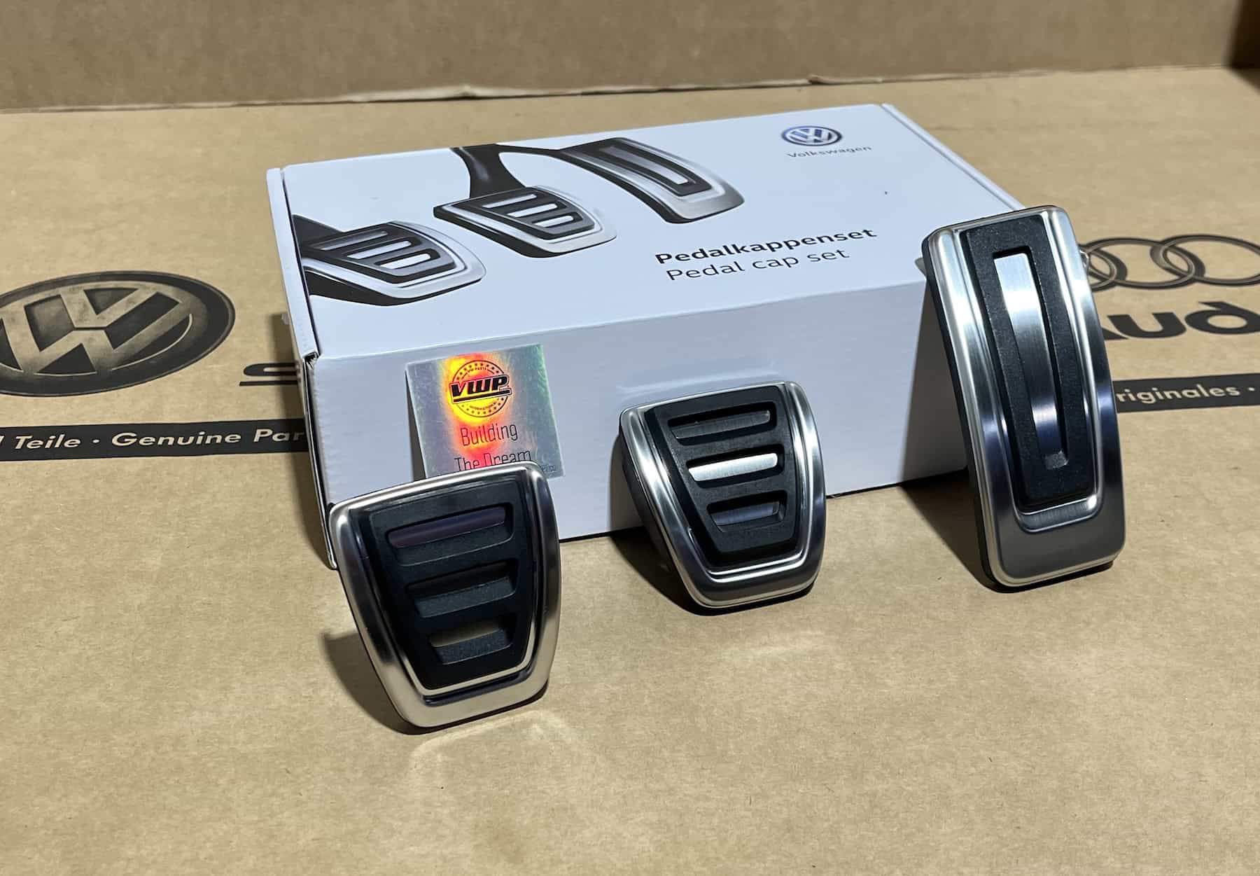 フォルクスワーゲン　パーツ　純正Volkswagen Pedal cap set vw-golf-mk7-manual-rhd-
