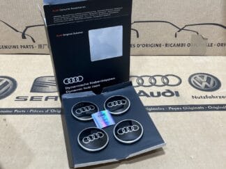 Audi Dynamic Wheel Center Caps Genuine New OEM Parts - VW Parts
